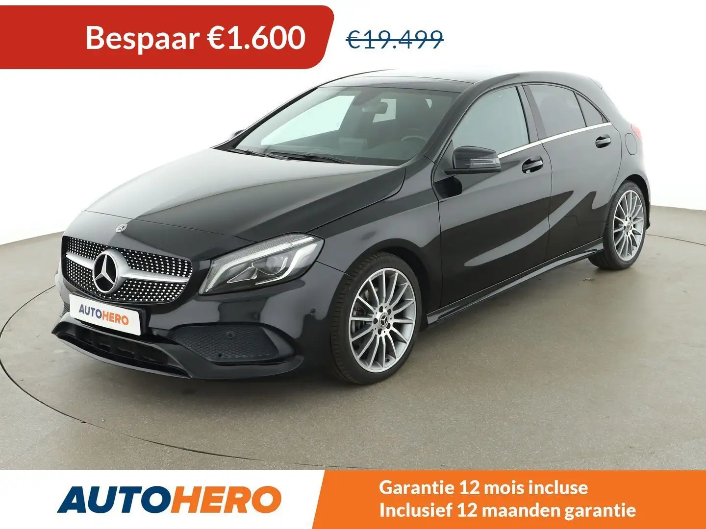 Mercedes-Benz A 180 A 180 CDI BlueEfficiency AMG Sport Zwart - 1
