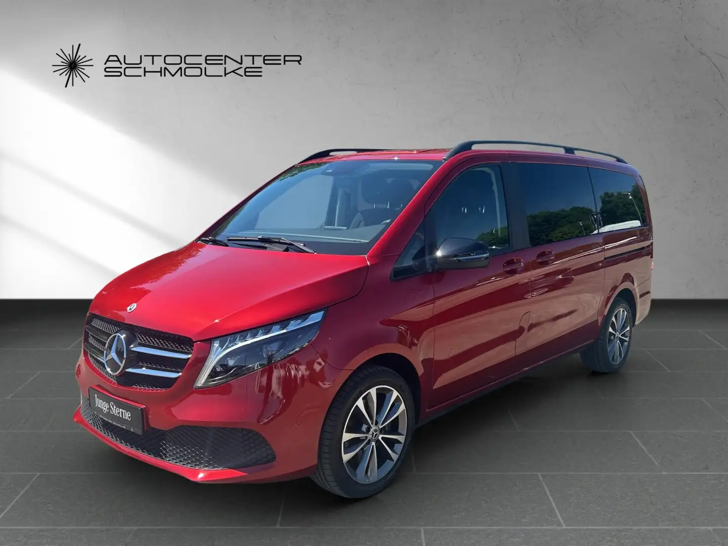 Mercedes-Benz V 220 V 220 d EDITION L *NAVI*RFK*LED*AHK*7-SITZE*  Navi Rot - 2