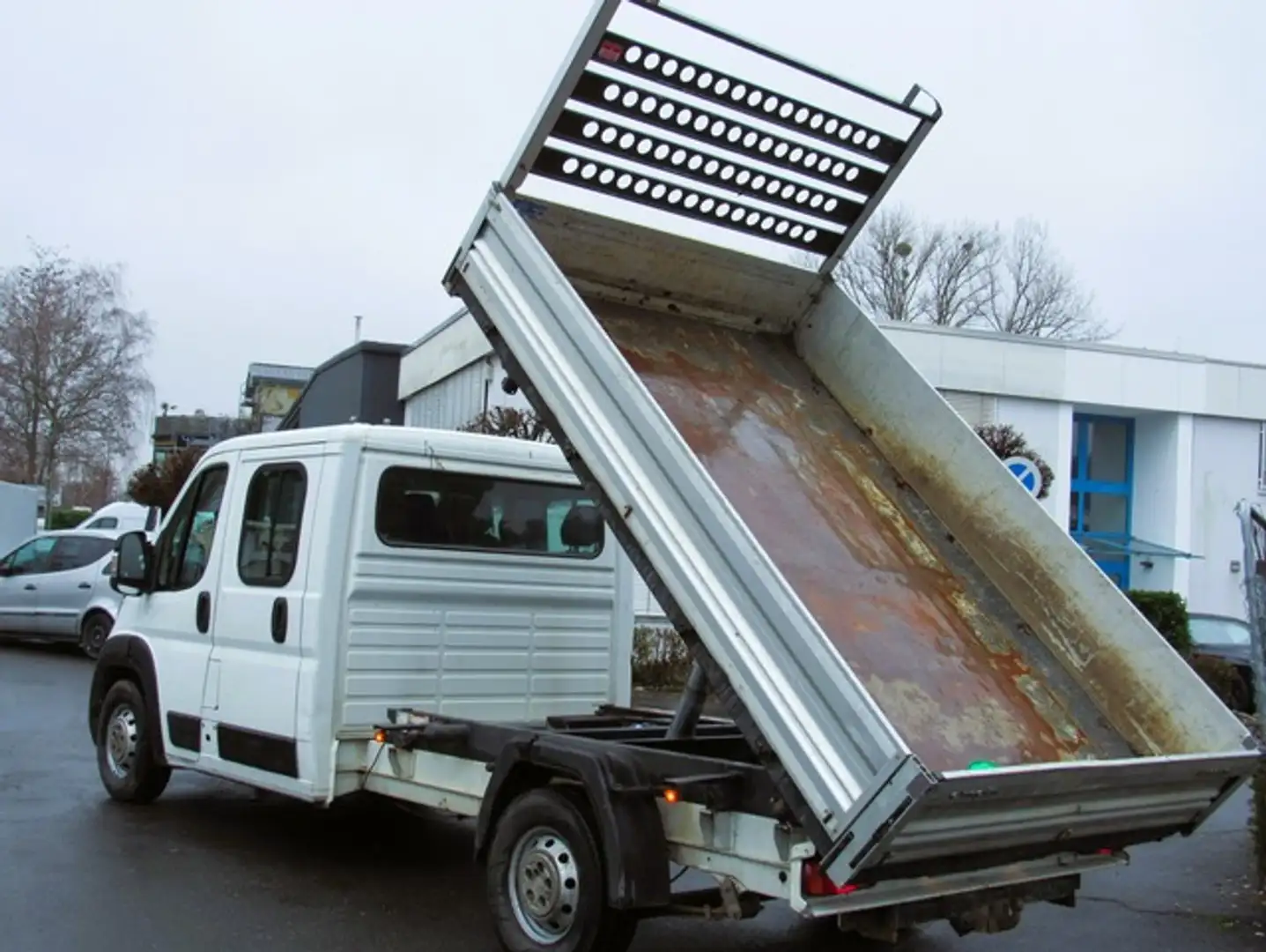 Citroen Jumper DoKa Dreiseitenkipper Klima AHK 1.HD Blanc - 2