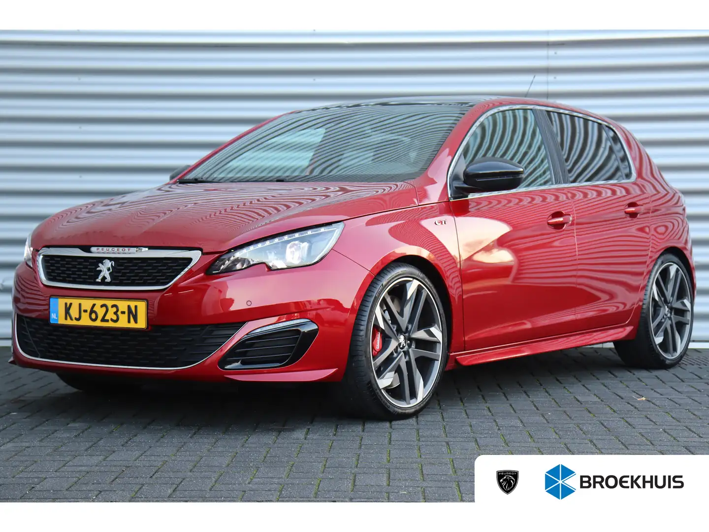 Peugeot 308 1.6 PURETECH 272PK 5-DRS GTI BY SPORT / NAVI / CLI Rouge - 1