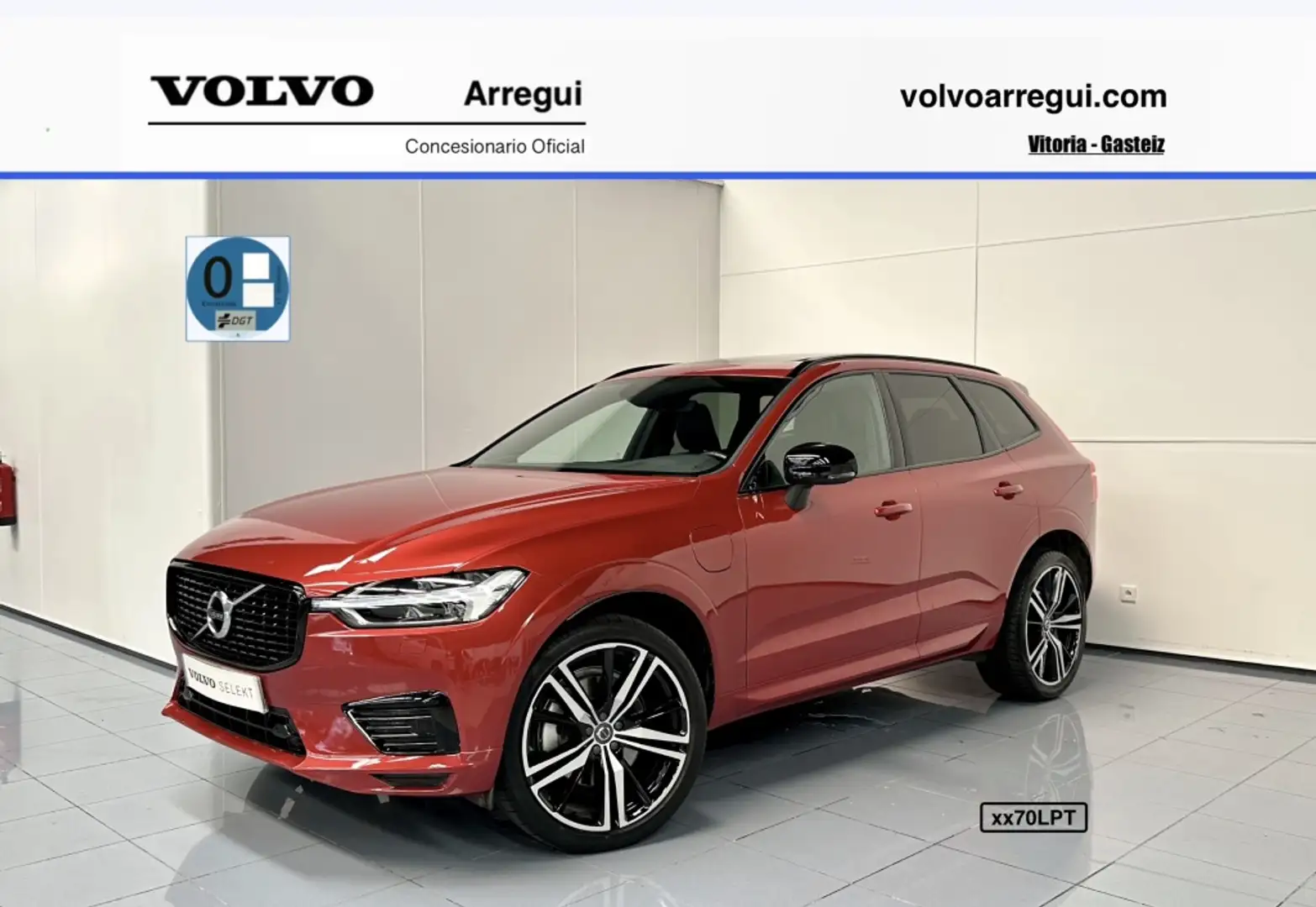 Volvo XC60 T6 Recharge R-Design Rojo - 1