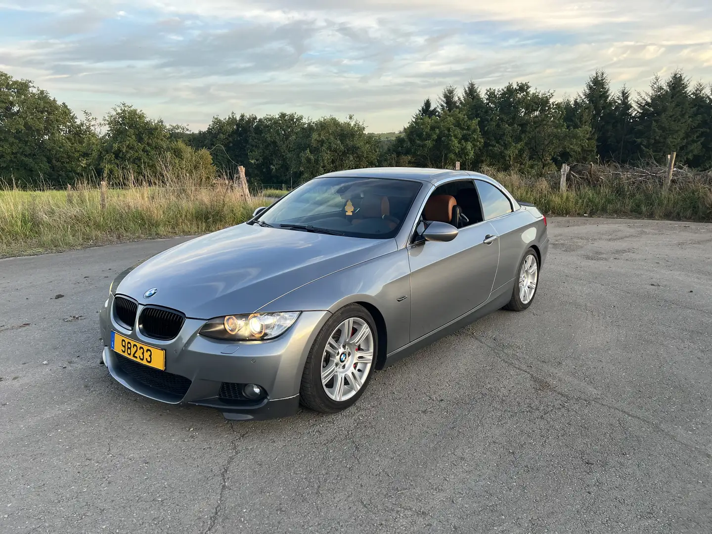 BMW 335 335i Cabrio Gris - 1