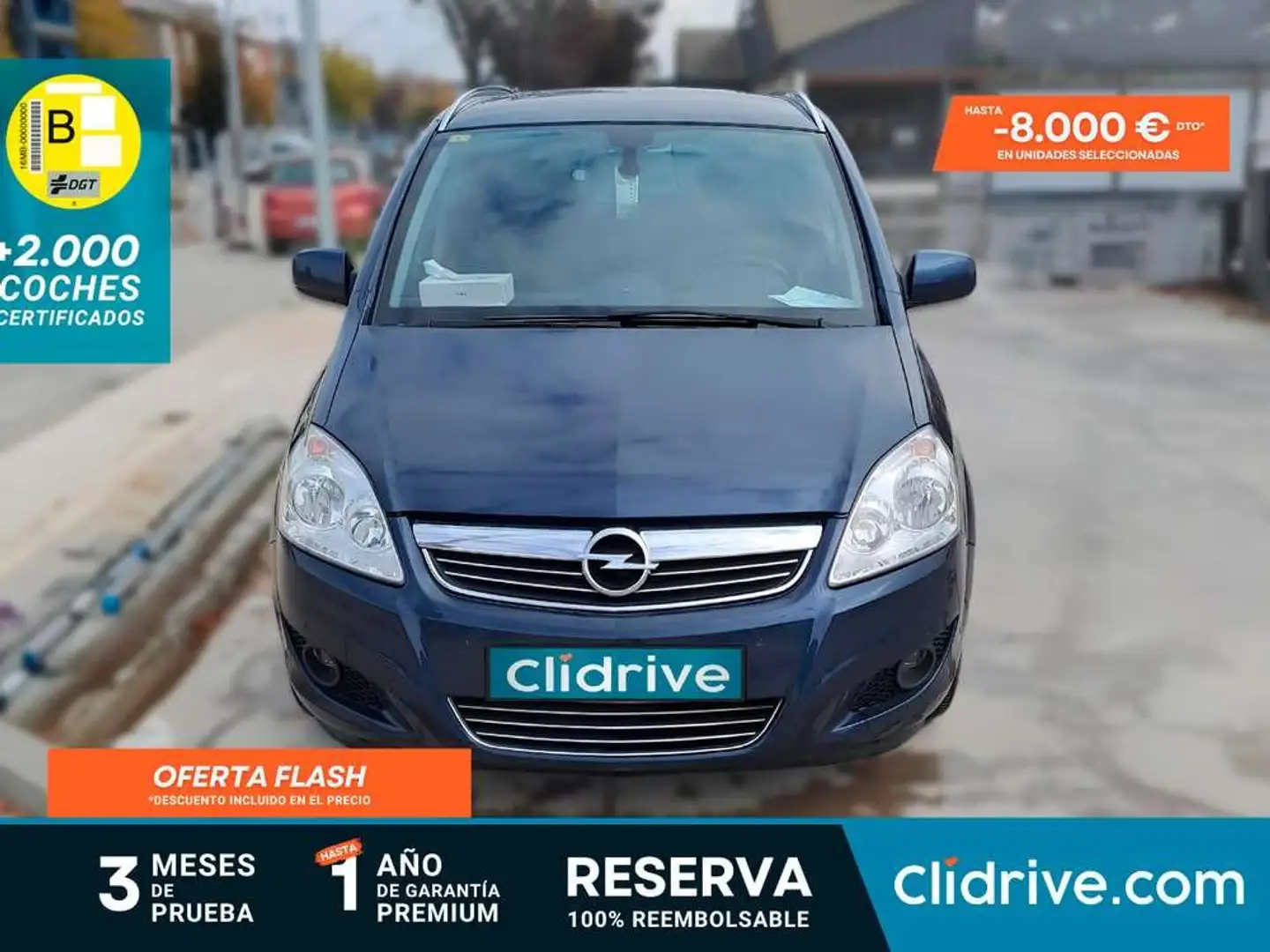 Opel Zafira 1.7 CDTi 110 CV Enjoy Azul - 1