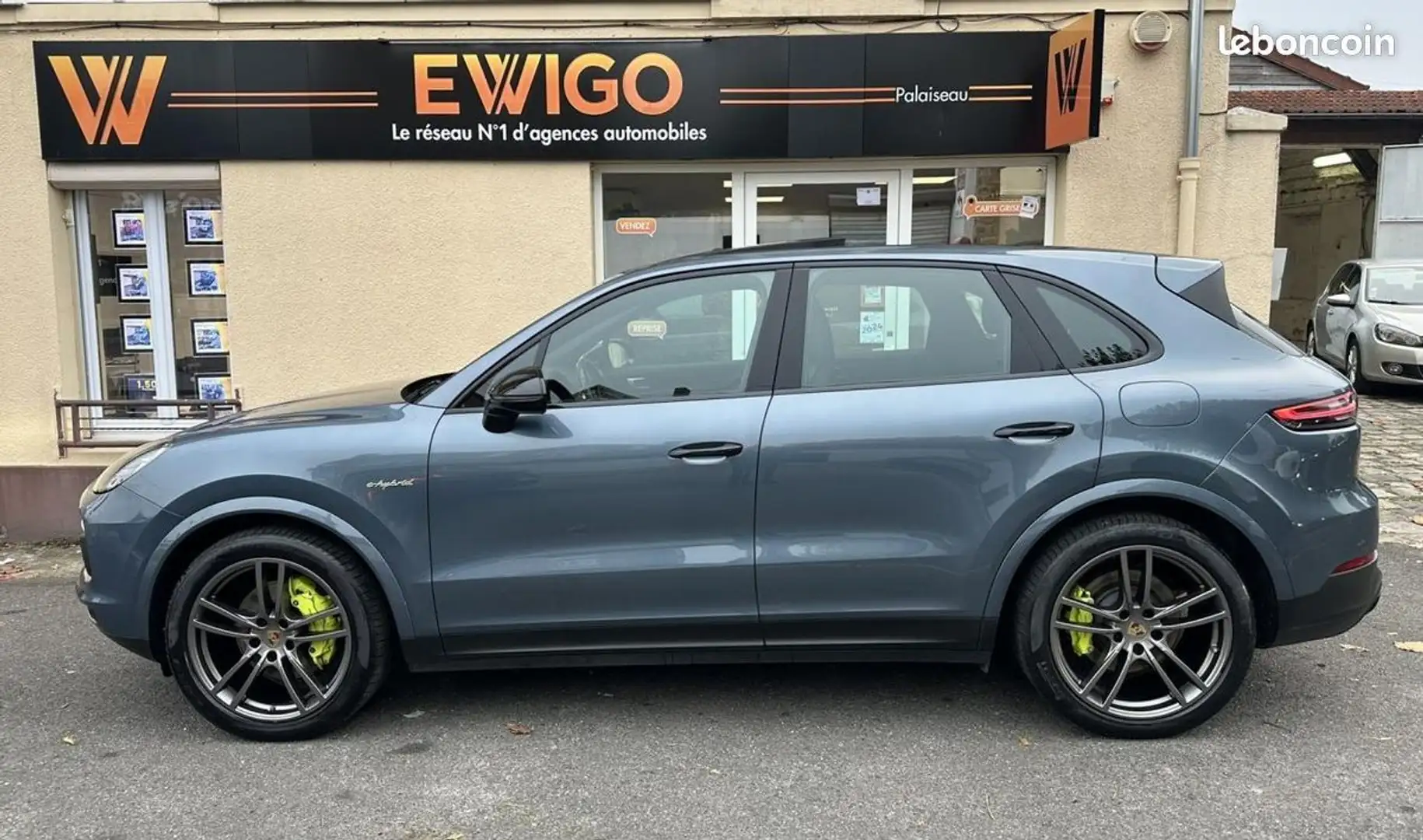 Porsche Cayenne III 3.0 V6 462Ch E-HYBRID TIPTRONIC BVA FAIBLE KIL Bleu - 2