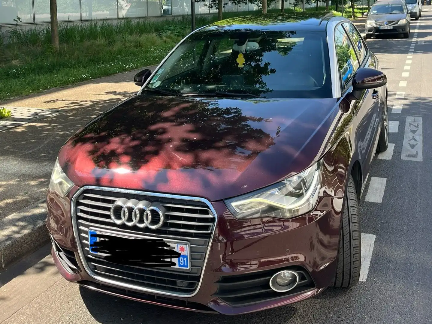 Audi A1 A1 Sportback 1.6 TDI 90 Ambition Luxe S tronic Brun - 1