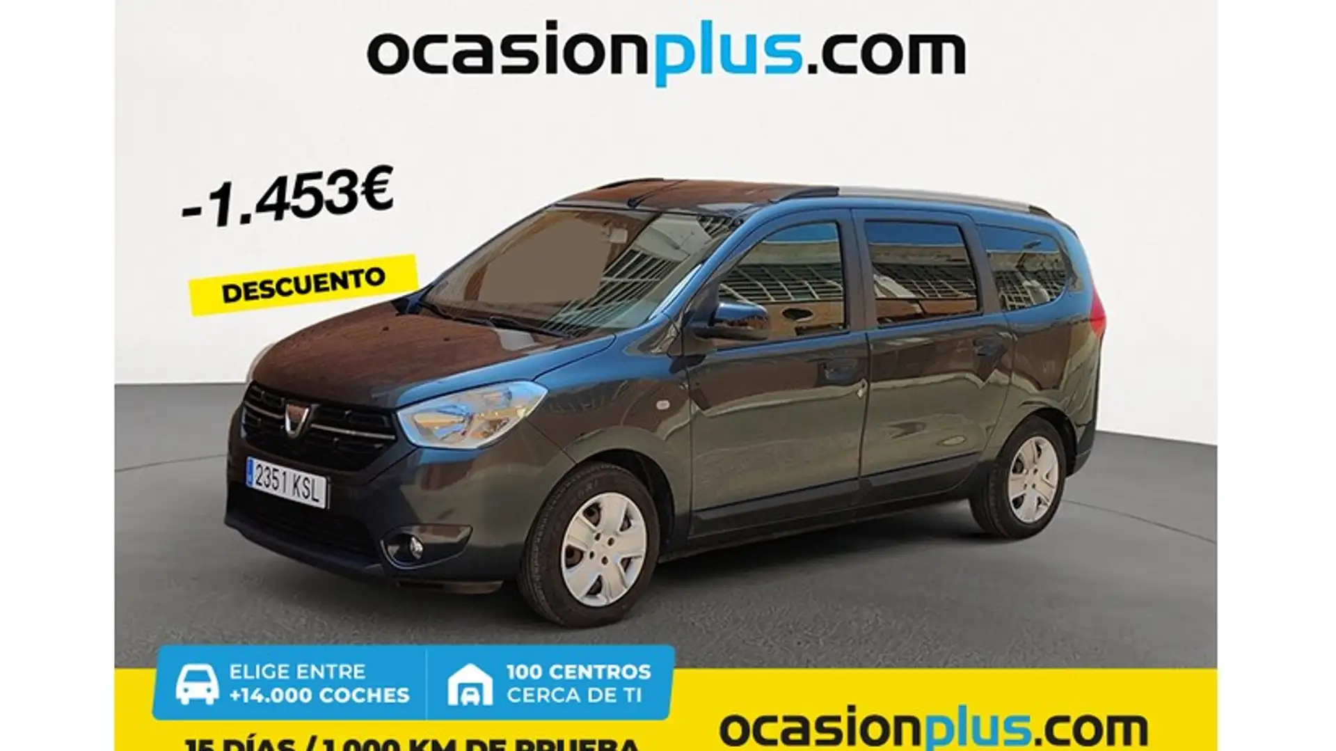Dacia Lodgy 1.6 GLP Laureate 7pl. 75kW Gris - 1