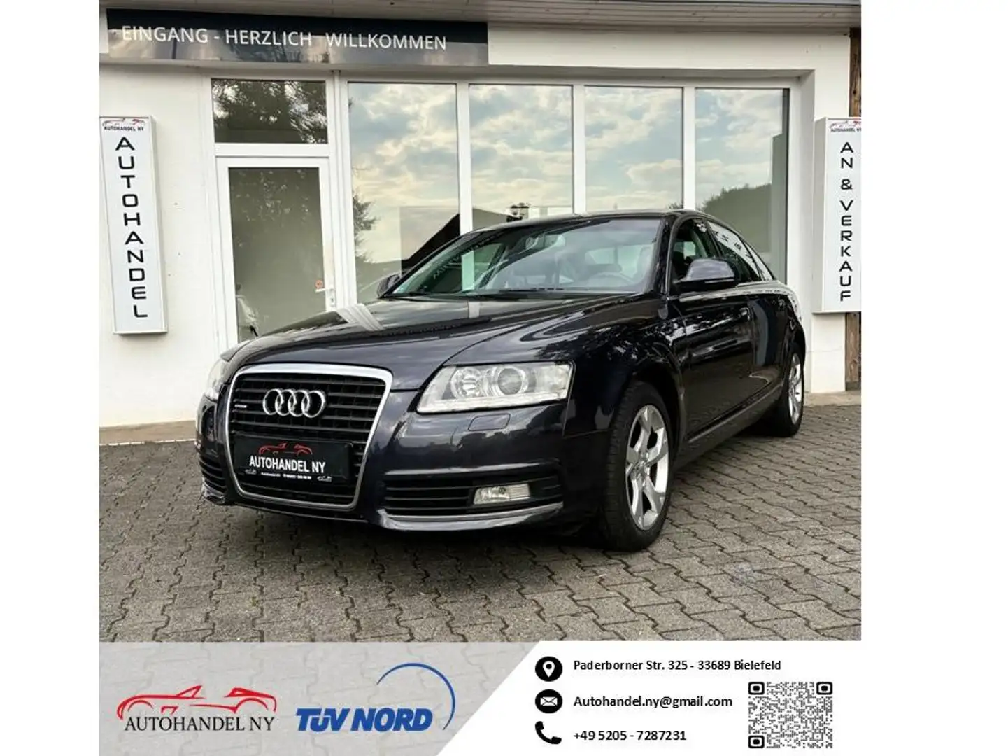 Audi A6 Audi A6 3.0 TDI quattro, AHK, S.Dach, Xenon, Leder Gris - 1