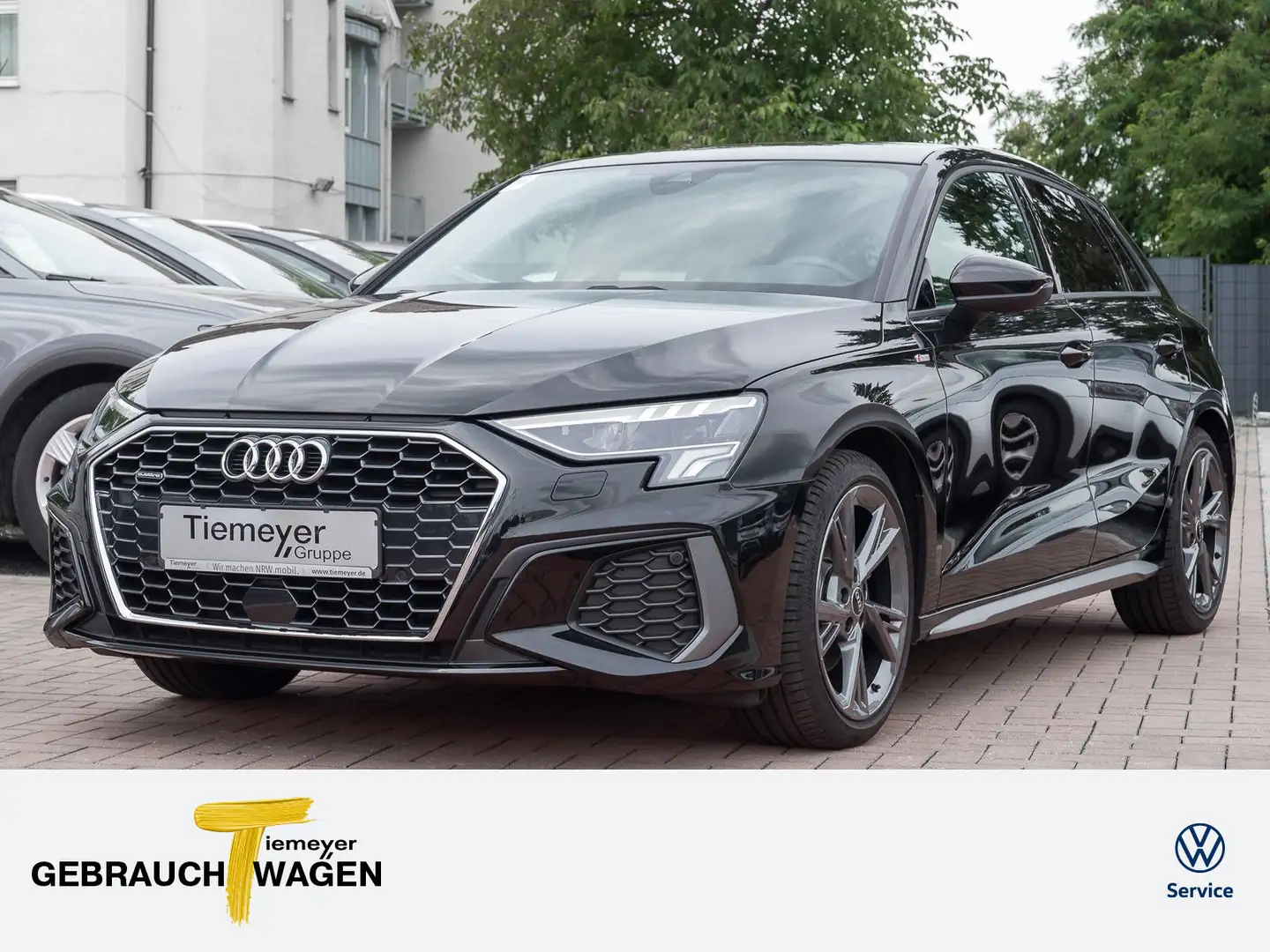 Audi A3 40 TFSI Q 2x S LINE STHZG PANO LED Noir - 1