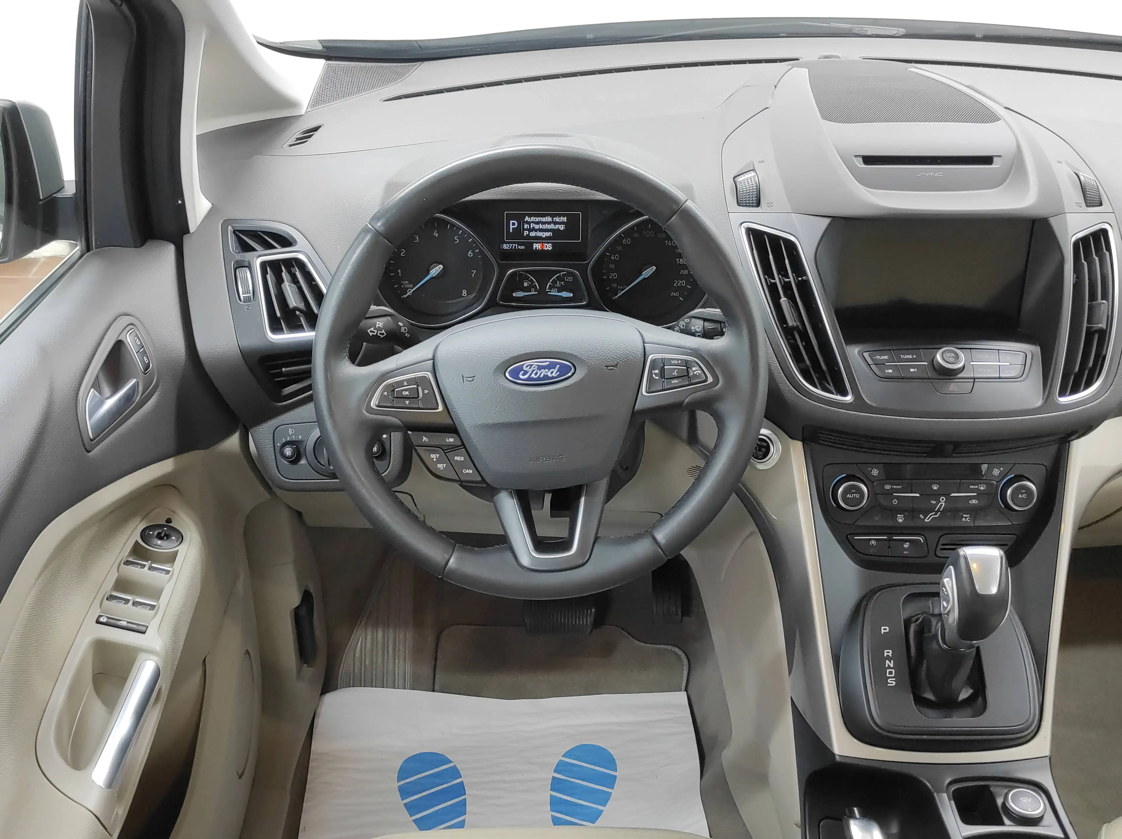 Ford C-Max 1.5 EURO-6 AUTOMATIK KLIMAA PDC TEMP USB BC START+STOP LED SHZ+LENKRAD TITANIUM — photo 13
