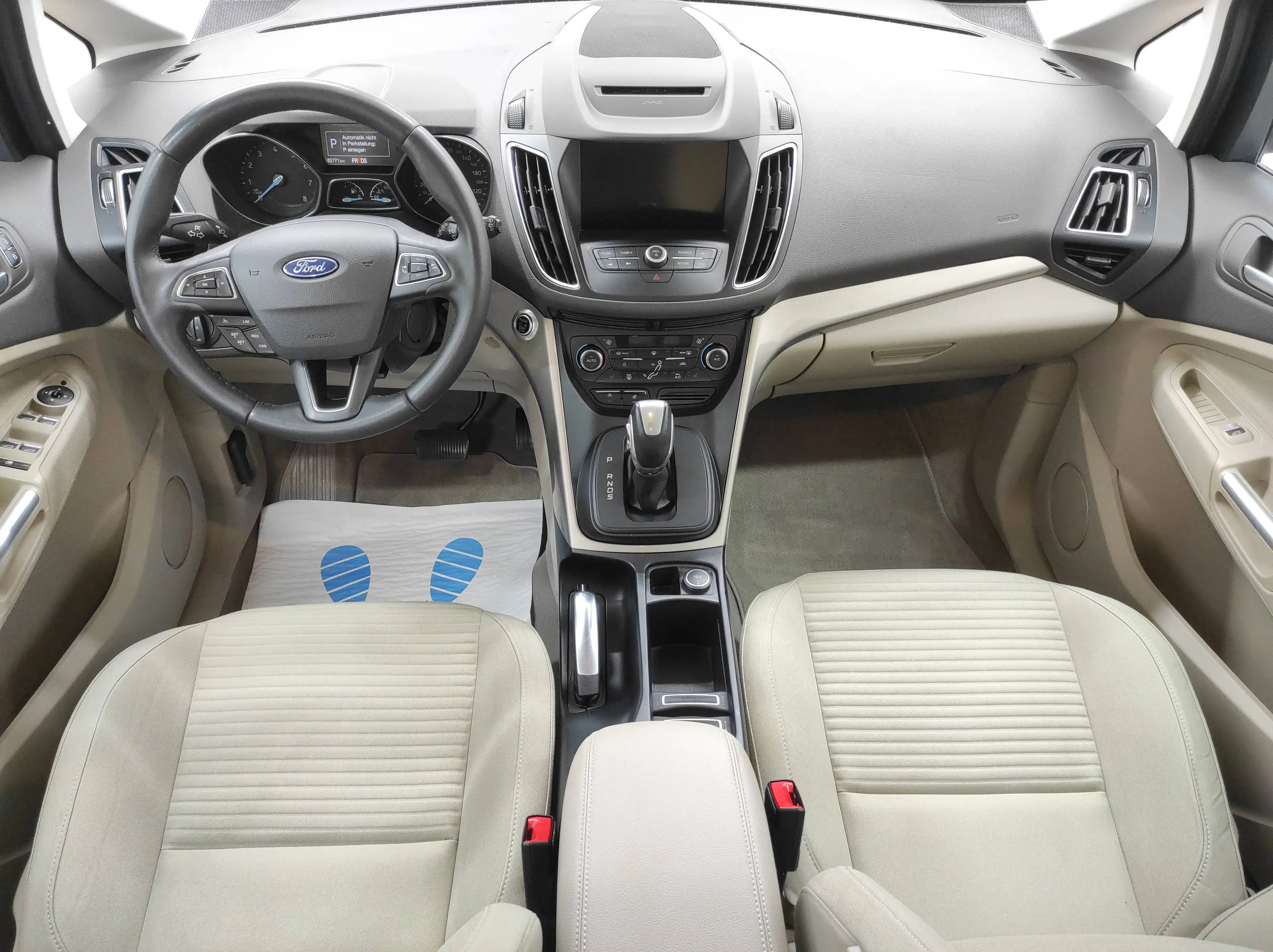Ford C-Max 1.5 EURO-6 AUTOMATIK KLIMAA PDC TEMP USB BC START+STOP LED SHZ+LENKRAD TITANIUM — photo 12