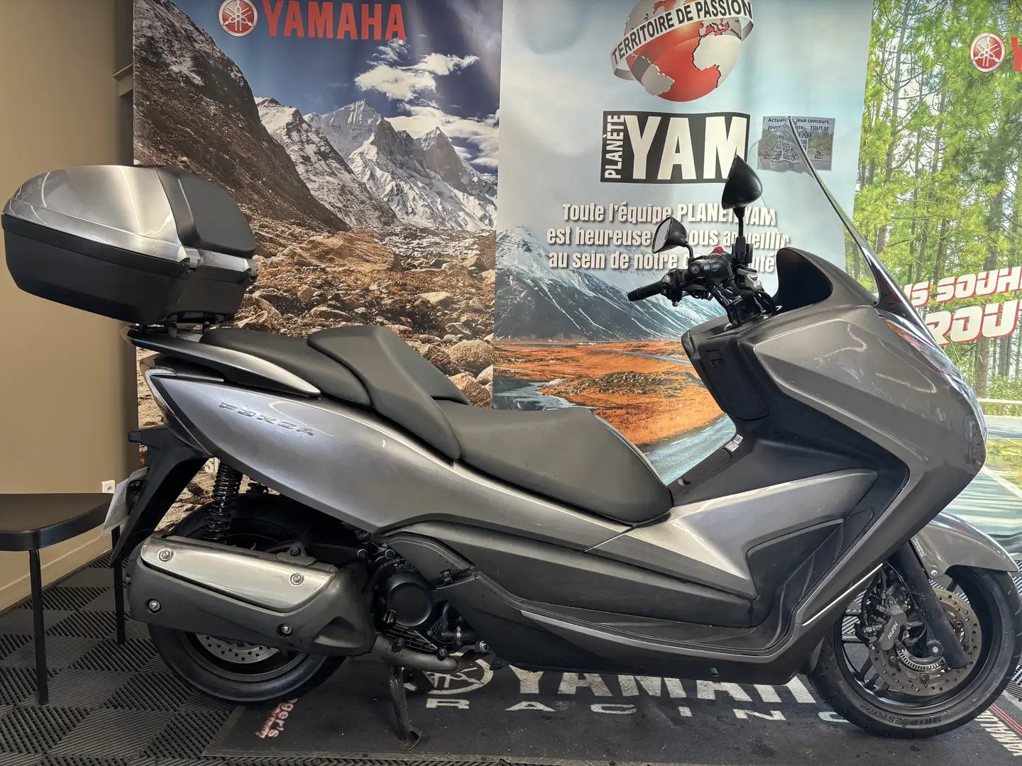 Honda Forza 300 Gümüş rengi - 1