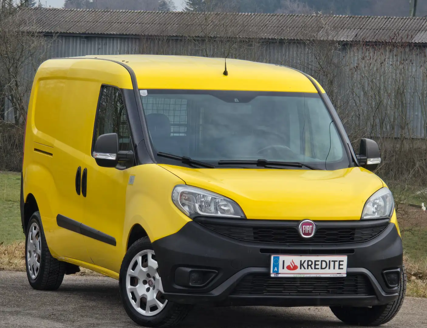 Fiat Doblo Maxi* Kasten Top* Kredit* 1. Besitzer* Pickerl Neu Gelb - 2