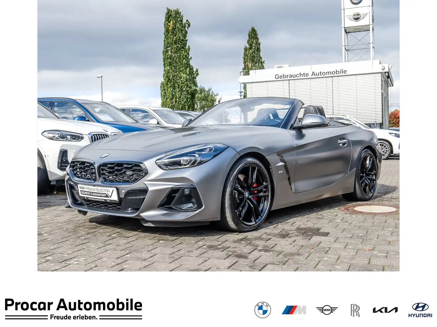 BMW Z4 M40i A HUD RFK NAVI LED Sound Syst. PDC V+H Grau - 1