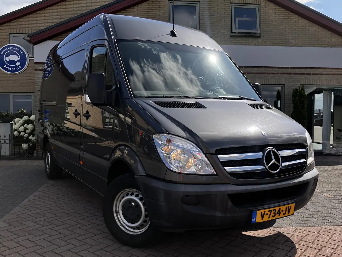 Mercedes-Benz Sprinter 316 2.2 CDI L2H2 | Trekhaak | Cruise | Stoelverwar Grijs - 2