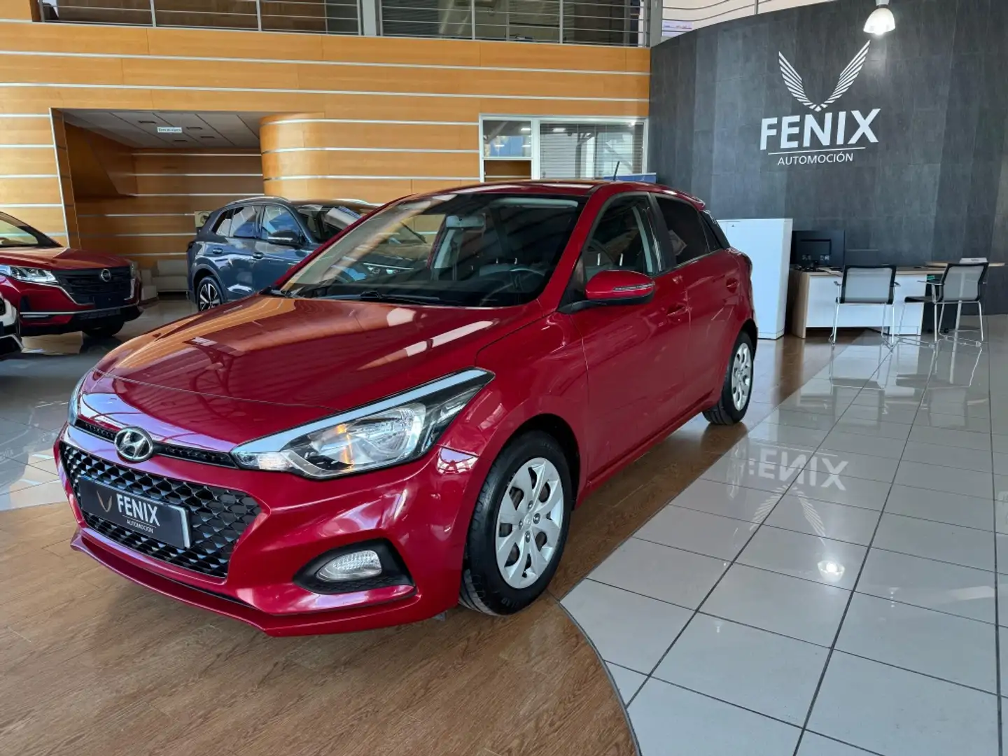 Hyundai i20 Pequeño Manual de 5 Puertas Burdeos - 2