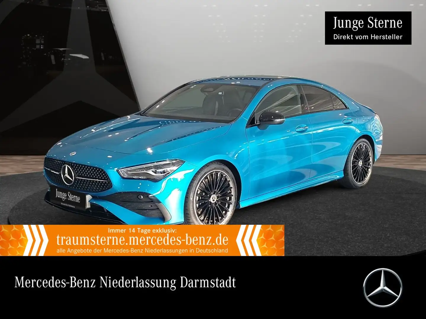 Mercedes-Benz CLA 250 4M AMG+NIGHT+LED+STHZG+KAMERA+TOTW+KEYLESS Blu/Azzurro - 1