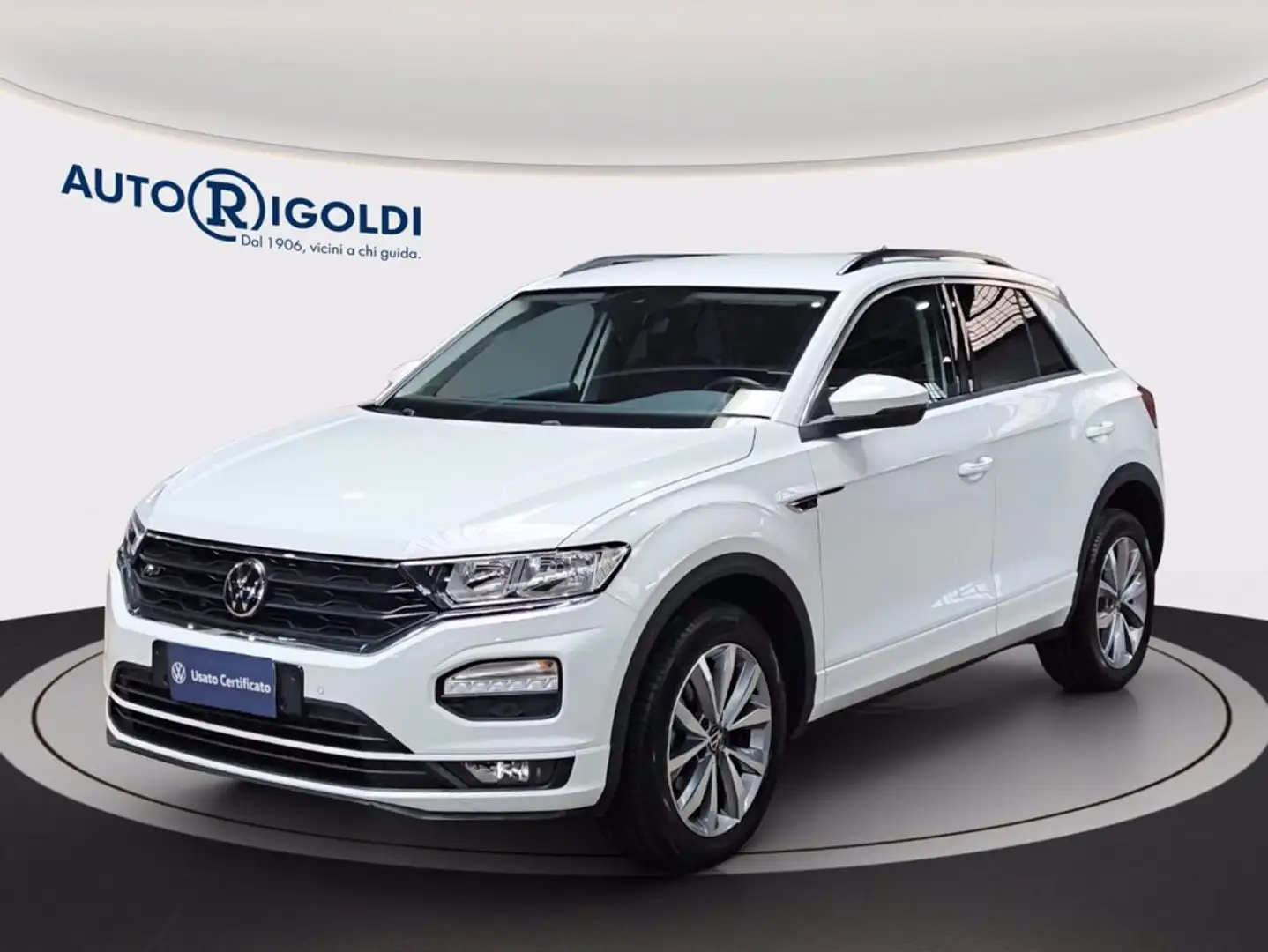 Volkswagen T-Roc 1.0 tsi style 110cv Blanc - 1