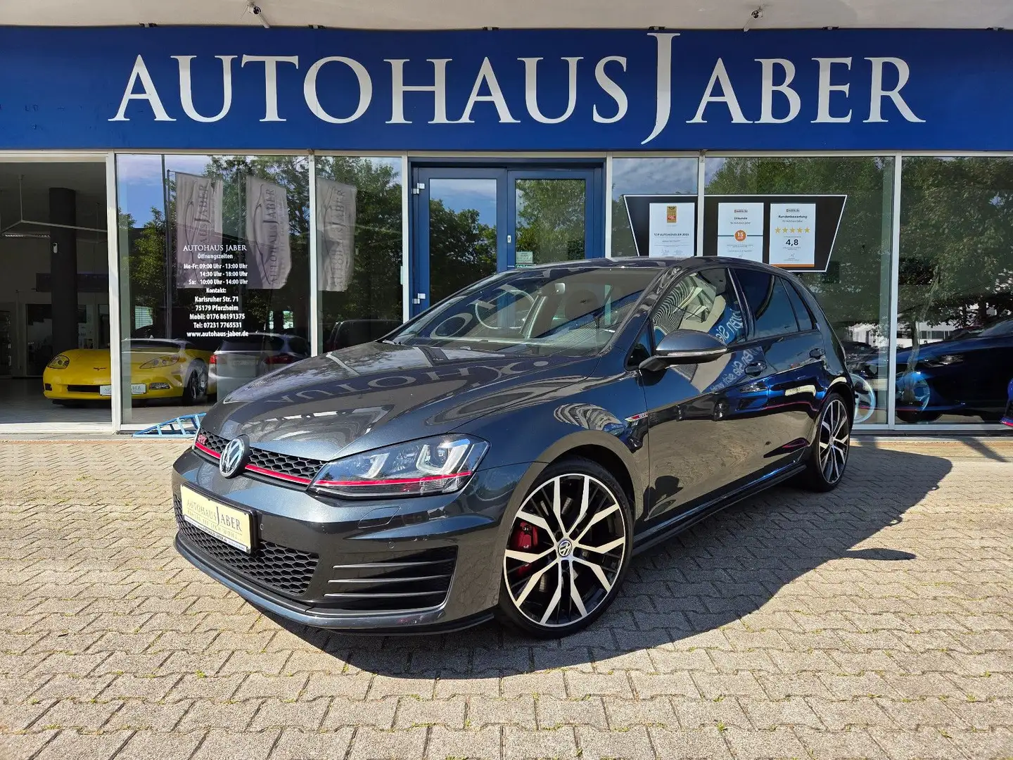 Volkswagen Golf VII GTI Perf. BMT DT.FZG 2.HD 8xALU DCC Grau - 1