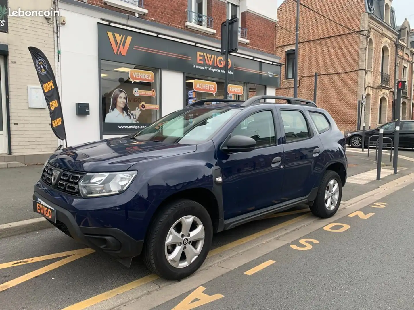 Dacia Duster 1.0 ECO-G 100 15-ANS 4X2 Bluetooth Bleu - 1