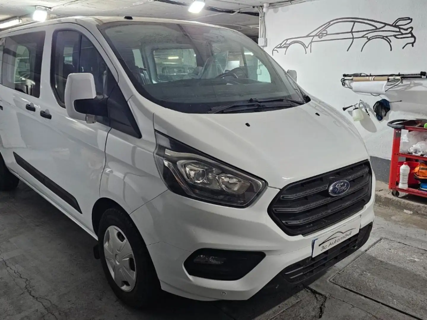 Ford Transit Custom FT 320 L1 Kombi Trend EcoBlue 105 Blanco - 2