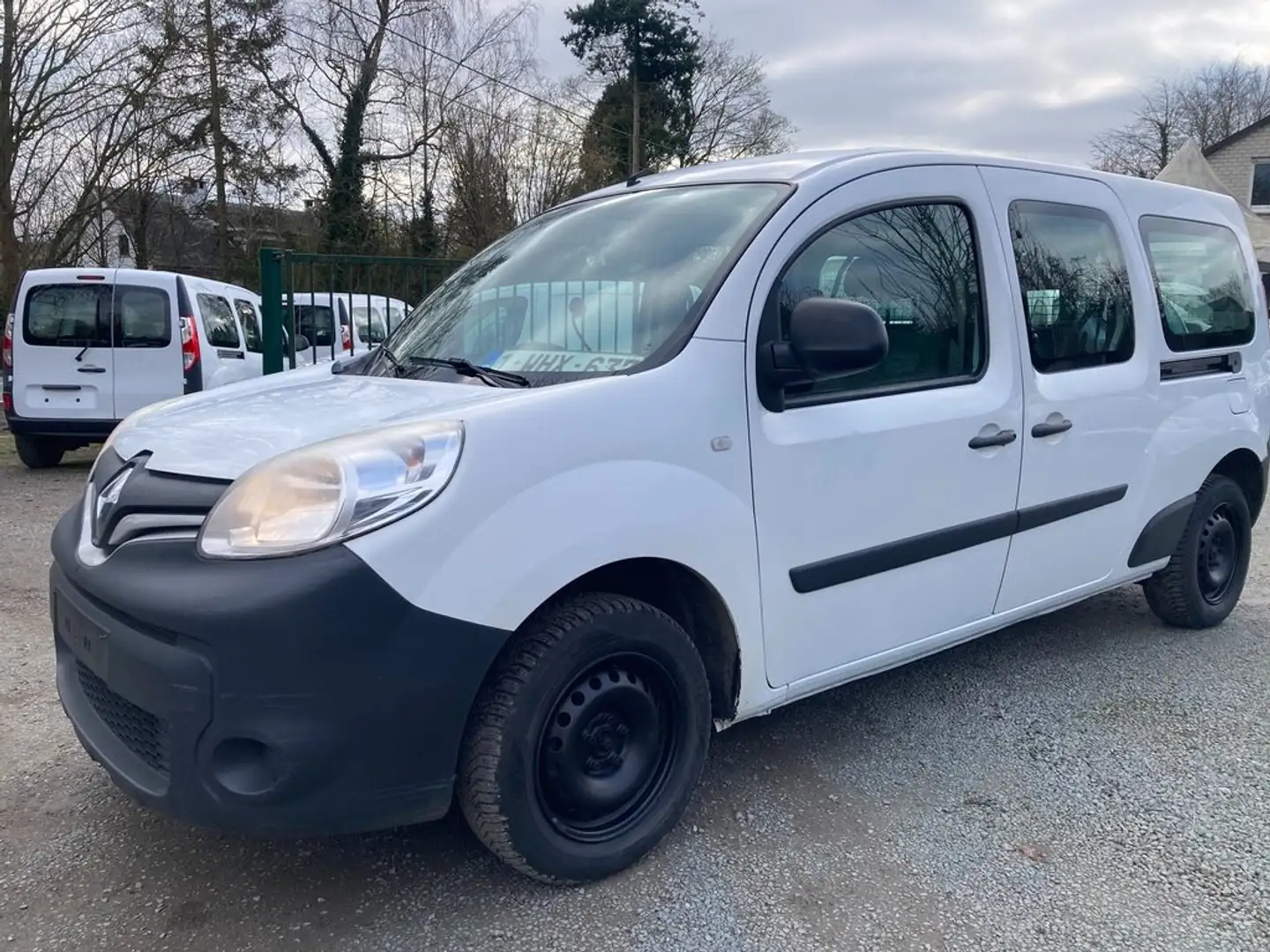 Renault Kangoo 6x DbleCabine 5PL àpd-vanaf 7.850€+TVA/BTW Blanc - 1