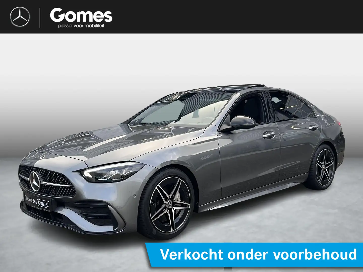 Mercedes-Benz C 200 Launch Edition AMG Line Grijs - 1