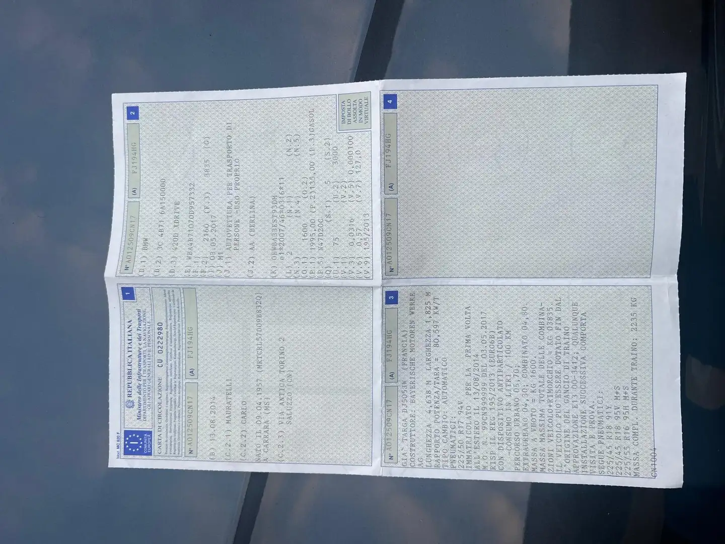 BMW 420 D x drive Grigio - 1