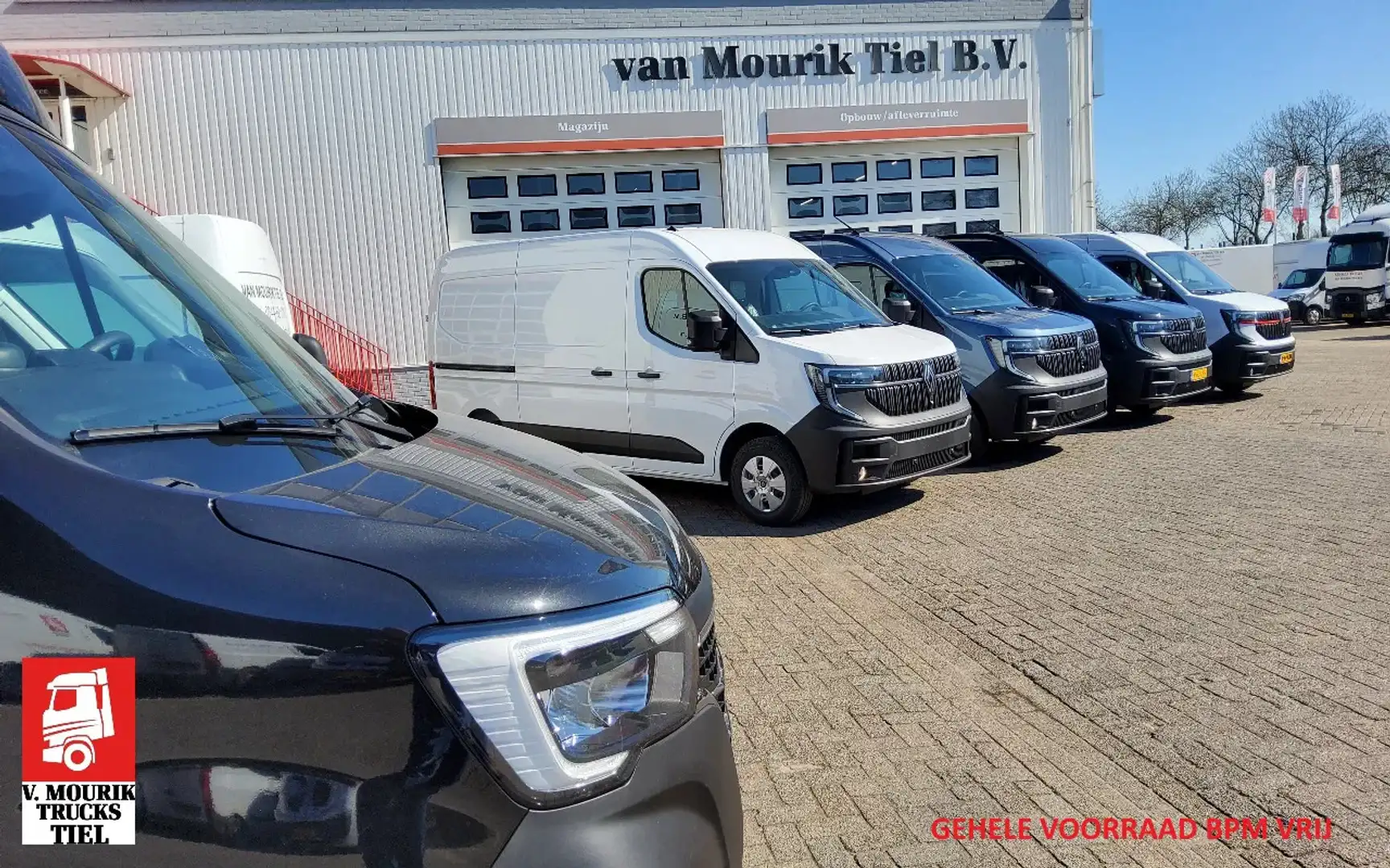 Renault Master BPM VRIJ - L2H2 / L3H2 - VOORRAAD GRIJS - BLAUW - Blauw - 1