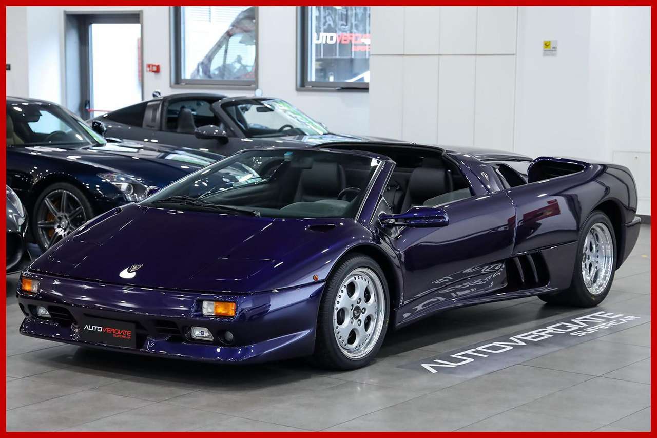 Lamborghini Diablo Roadster VT BLU SCURO - ITALIANA