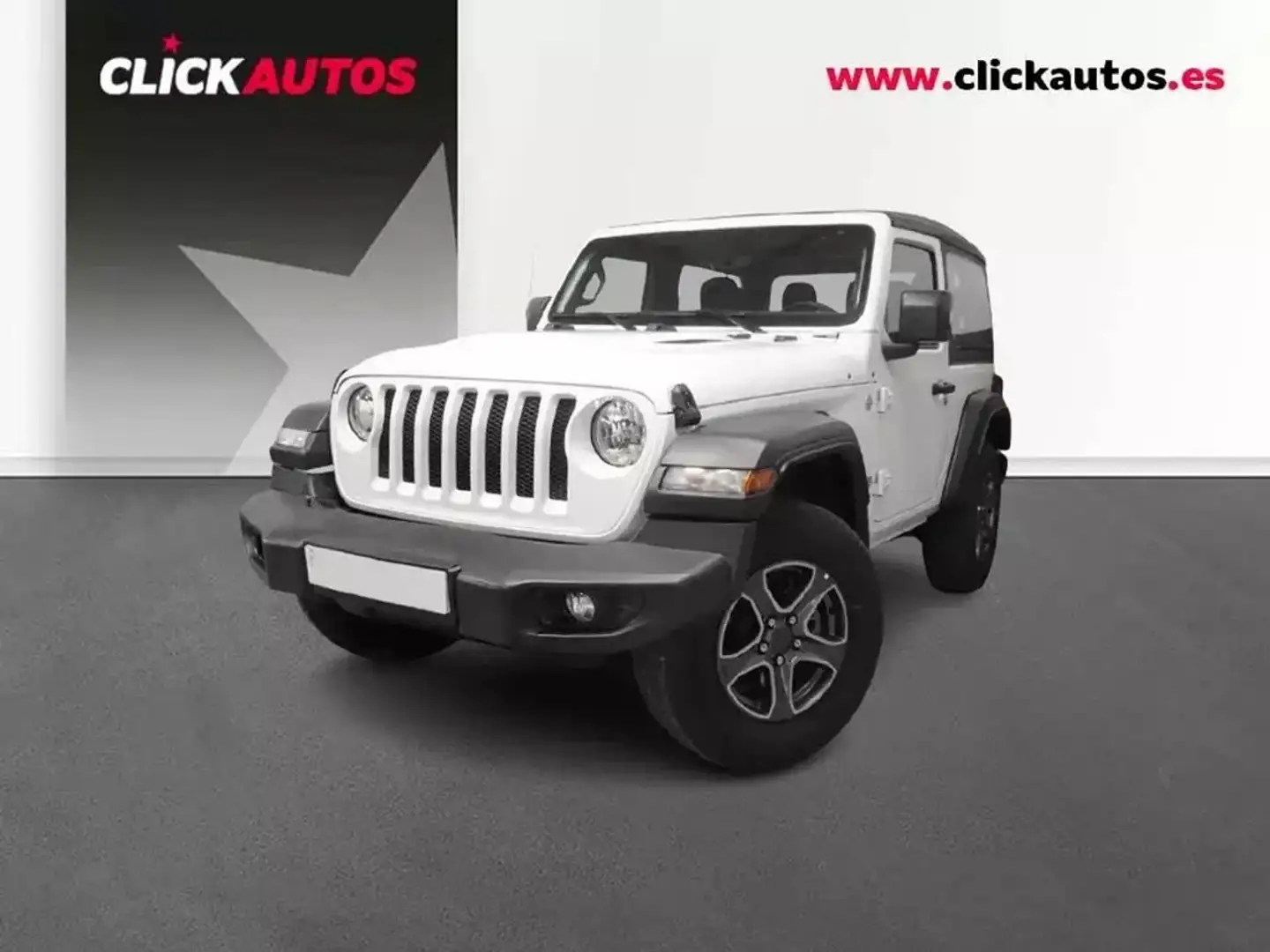 Jeep Wrangler 2.2 CRD 200CV Sport 8TX ED6 Blanc - 1