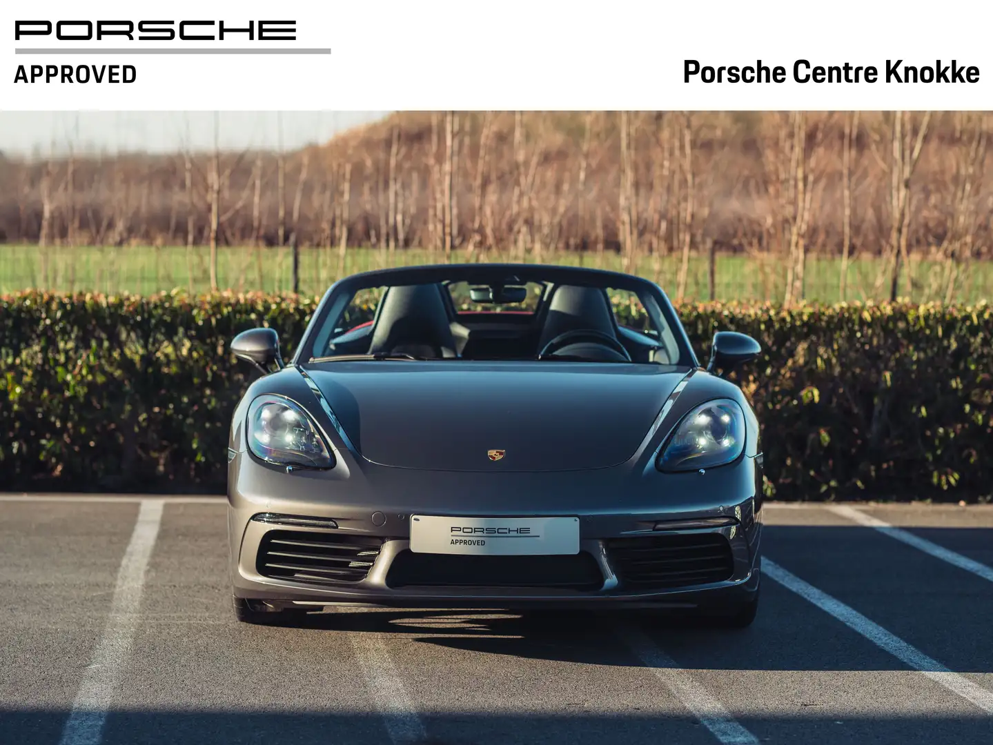 Porsche 718 Boxster | PDK | PASM | 20" | PDLS | DAB |SportUitl siva - 2