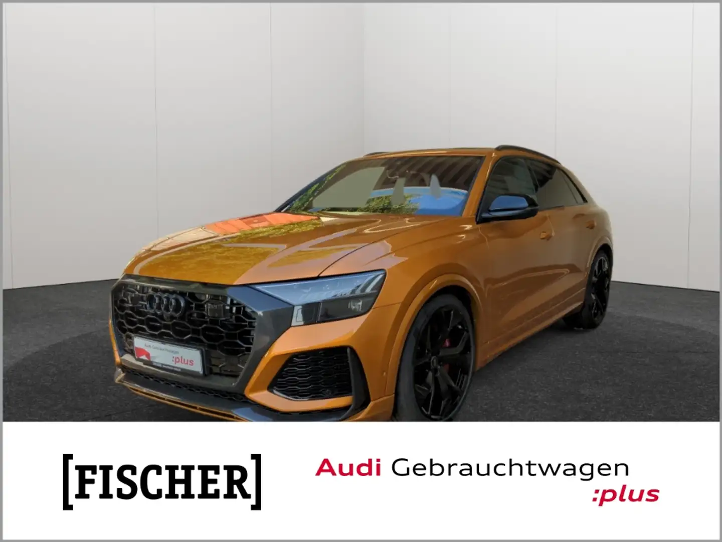 Audi RS Q8 TFSI quattro Matrix AHK STHZ B&O 360° ACC Keramikb Orange - 1