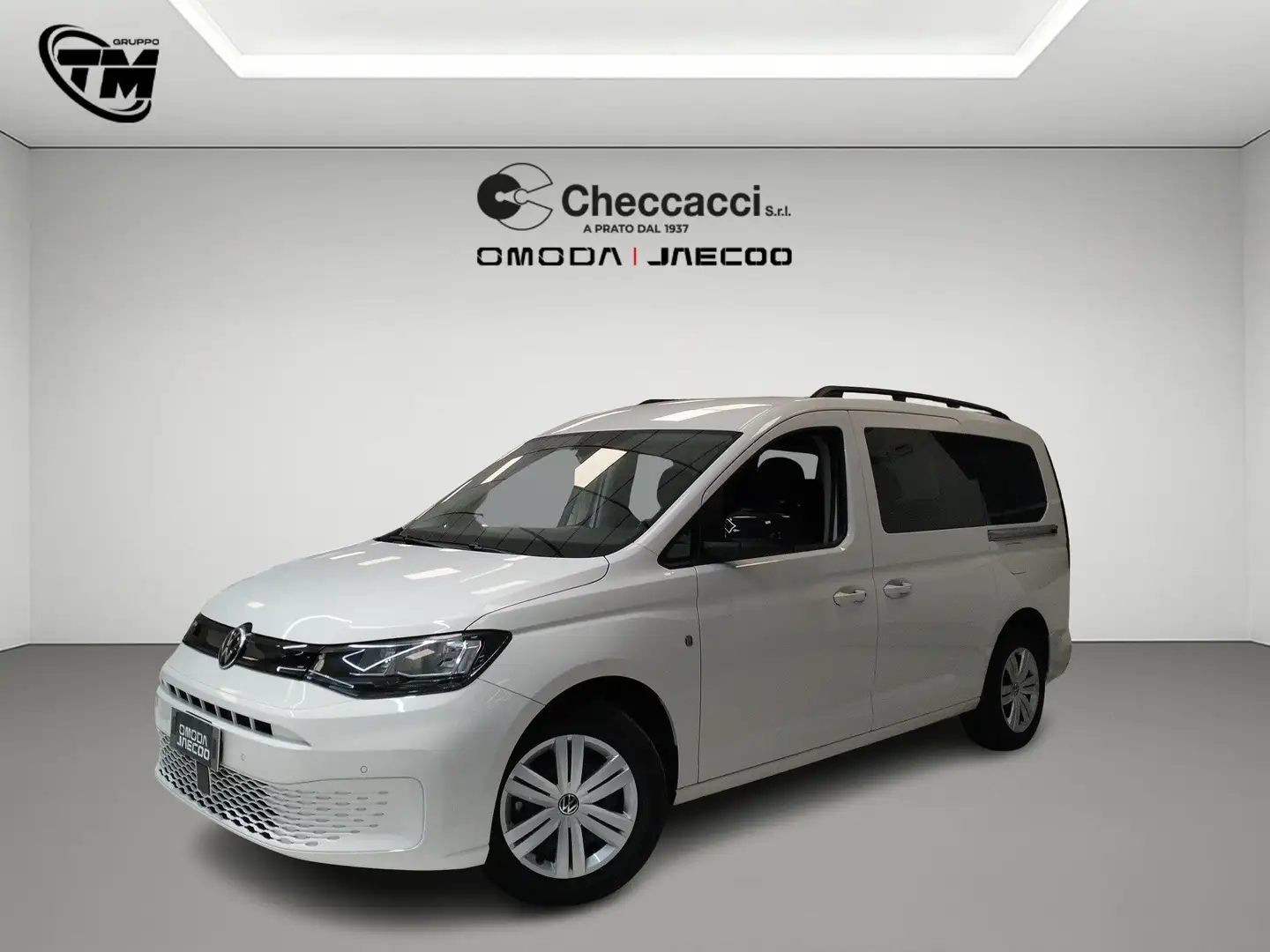 Volkswagen Caddy 2.0 tdi 7 POSTI 4 Motion Style Maxi *PIU IVA* Blanc - 1