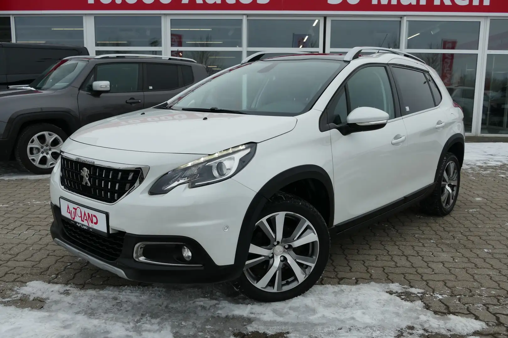 Peugeot 2008 Allure Navi Tempomat AHK Blanc - 1