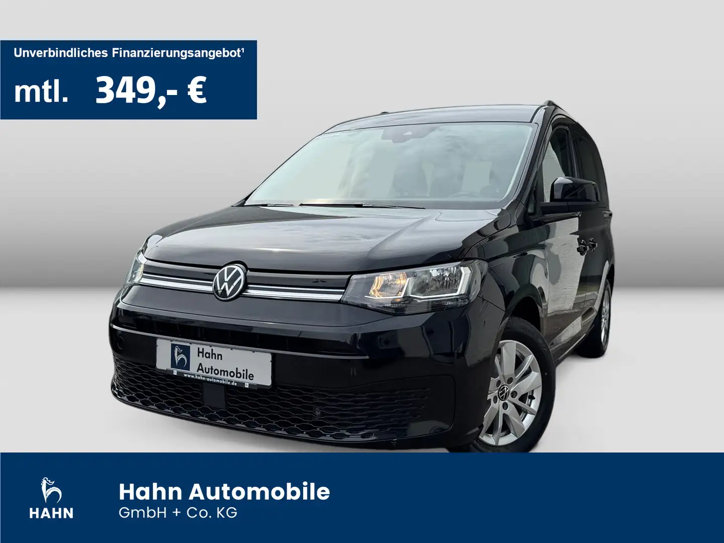 Volkswagen Caddy 2.0TDI Life DSG Cam Navi Climatr Tempo Zwart - 1