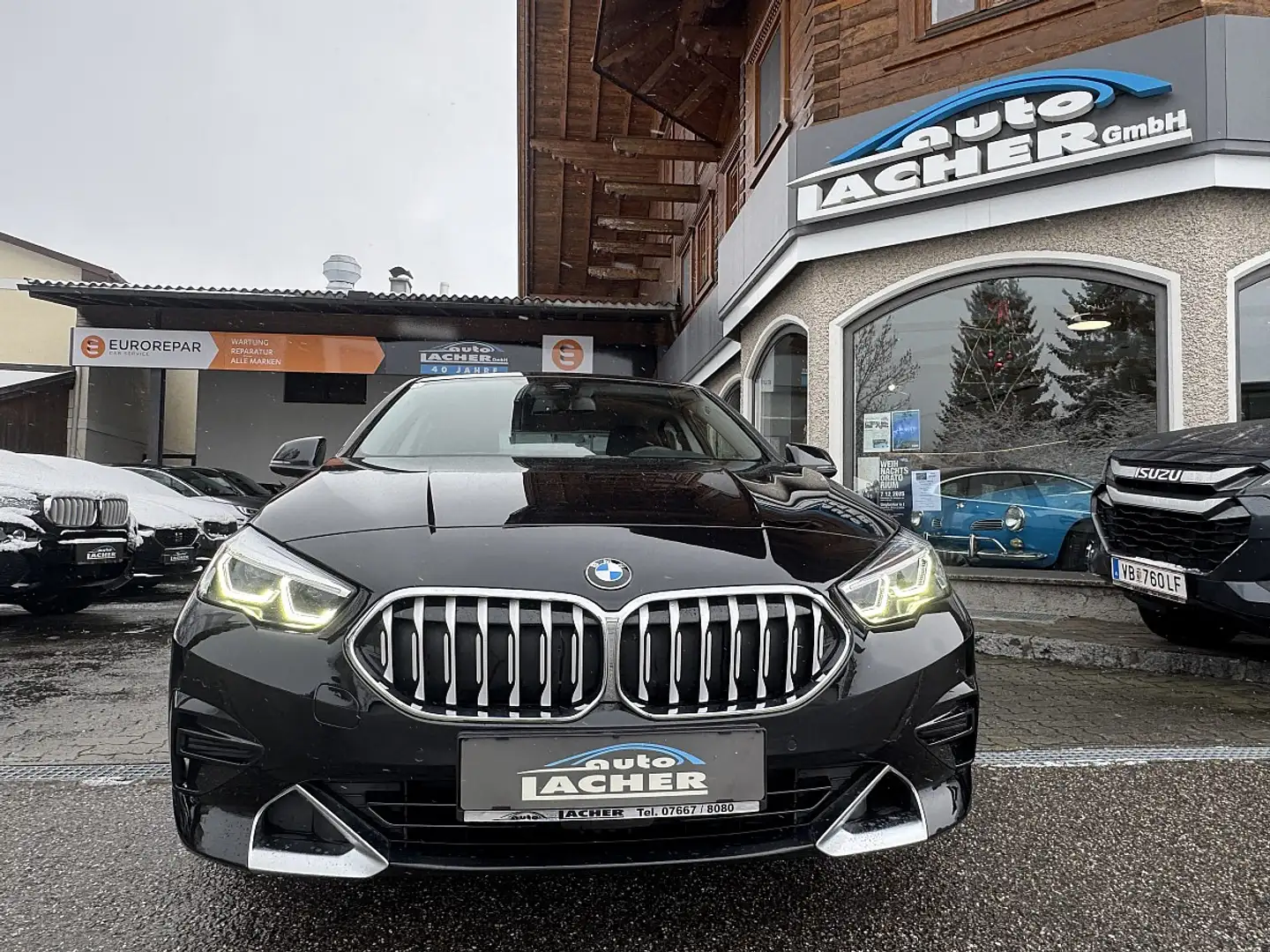 BMW 220 i Gran Coupe Aut. Schwarz - 2