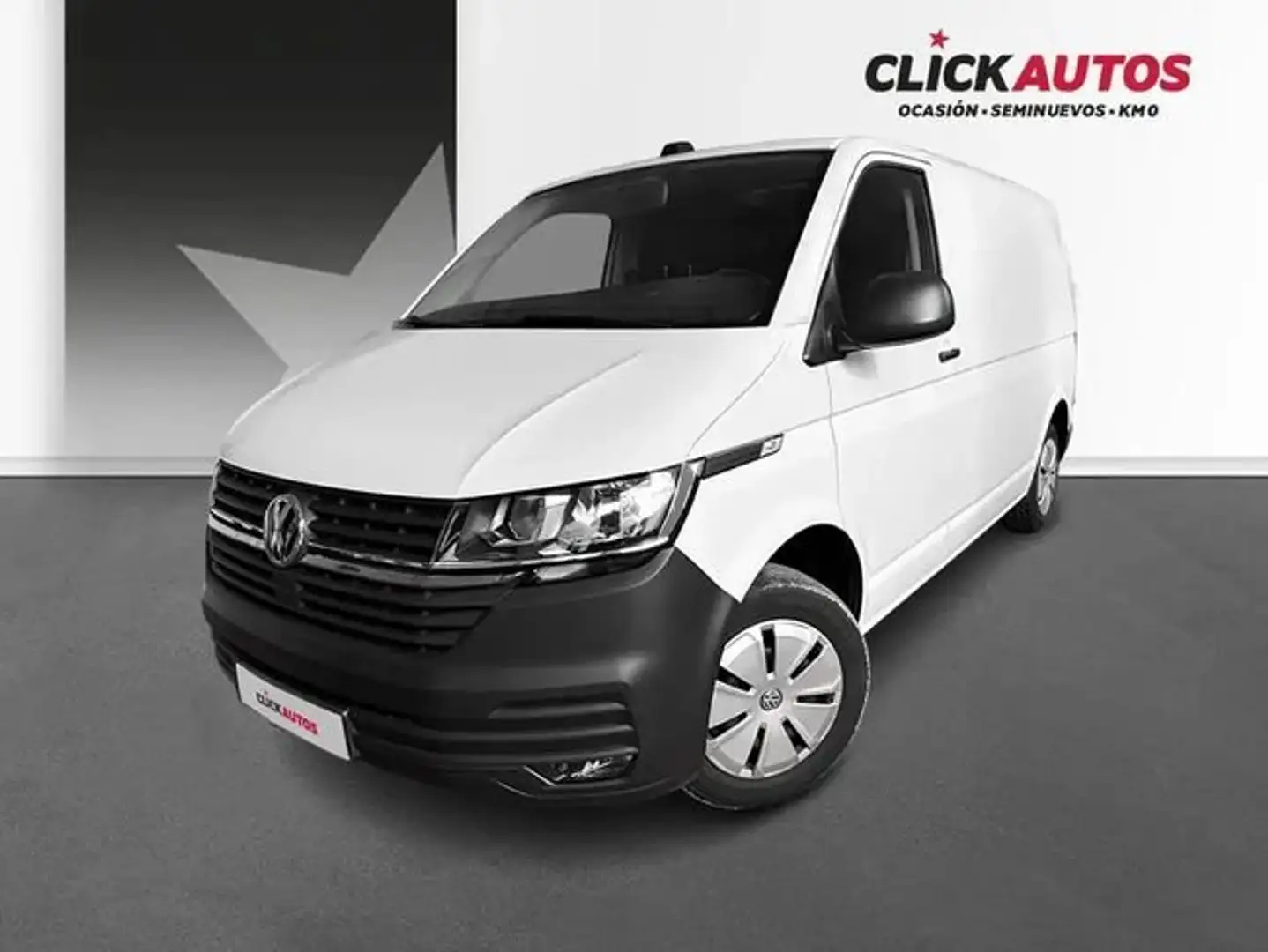 Volkswagen Transporter 2.0 TDI 110CV Furgon batalla corta Blanco - 1