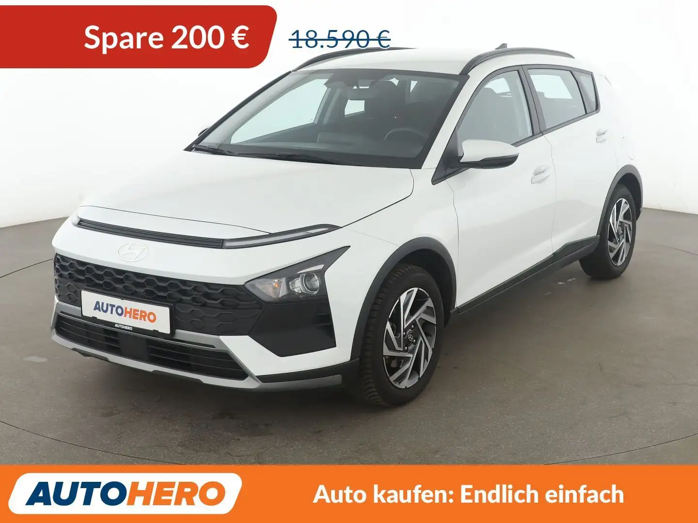 Hyundai BAYON 1.0 T-GDI Prime 2WD *NAVI*LED*ACC*CAM*PDC* Bianco - 1