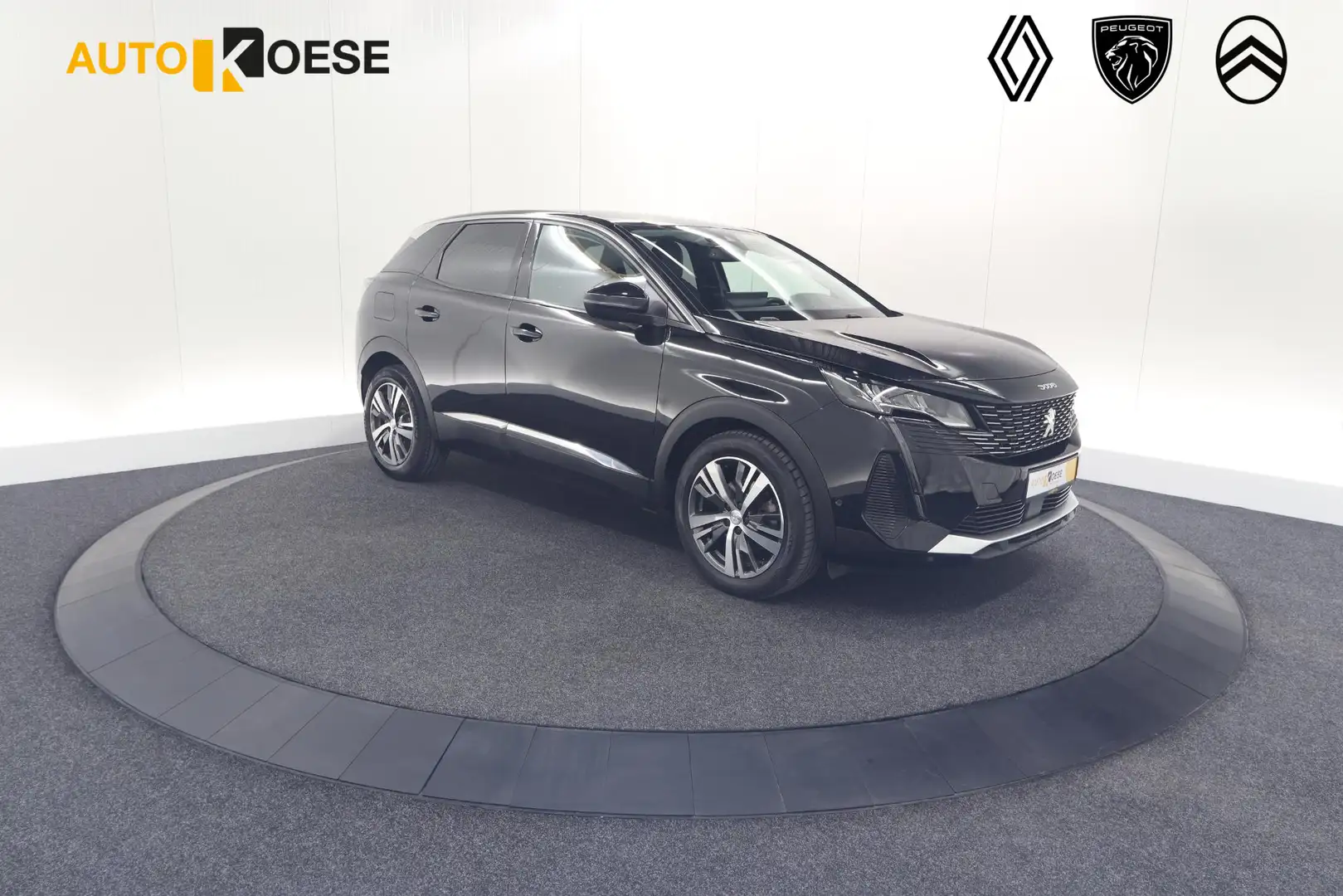 Peugeot 3008 PureTech 130 Allure | Trekhaak | Camera | Dodehoek Noir - 1