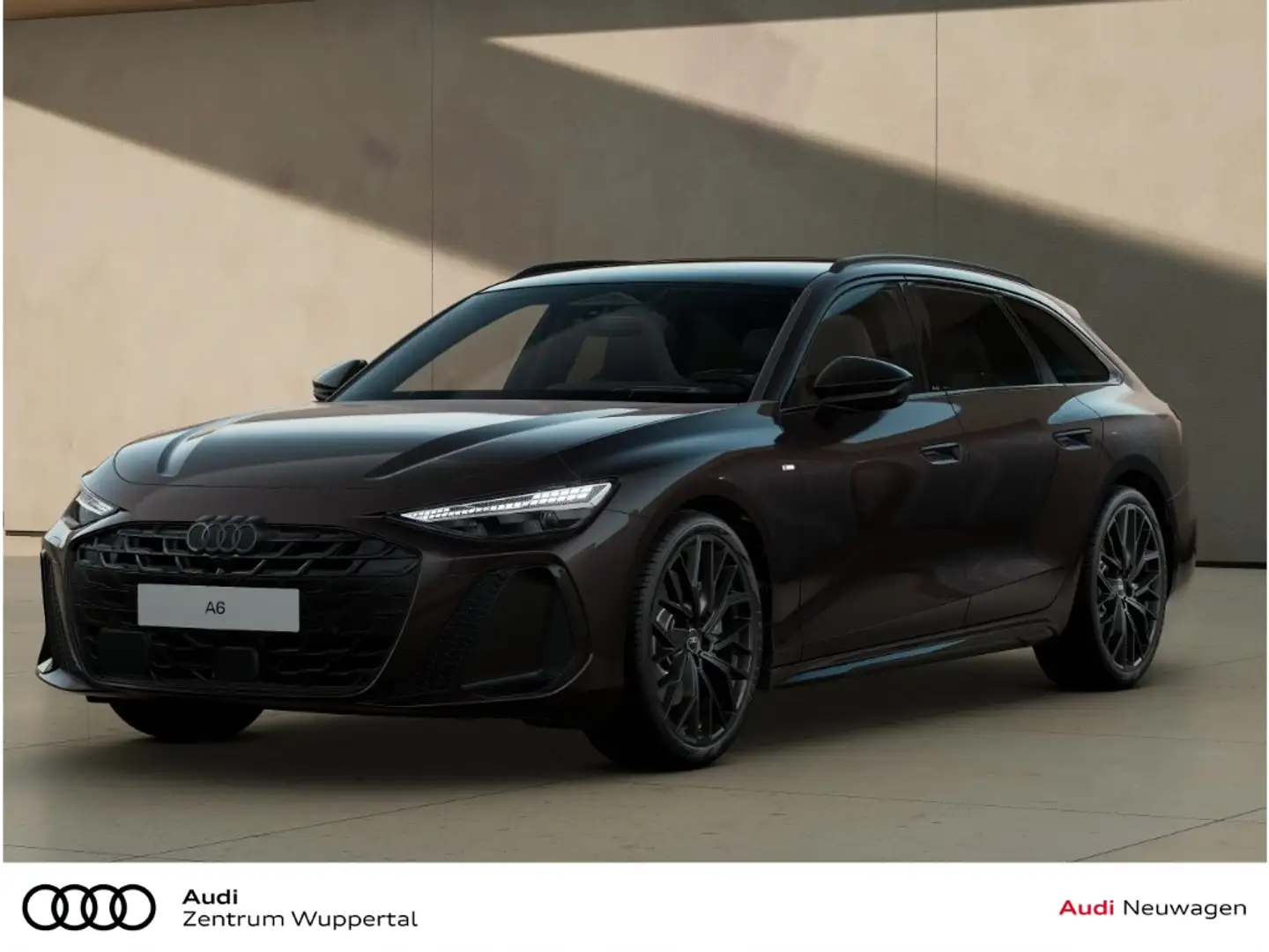 Audi A6 AVANT TFSI QUATTRO S-TRONIC S LINE AHK LEDER PANO Braun - 1