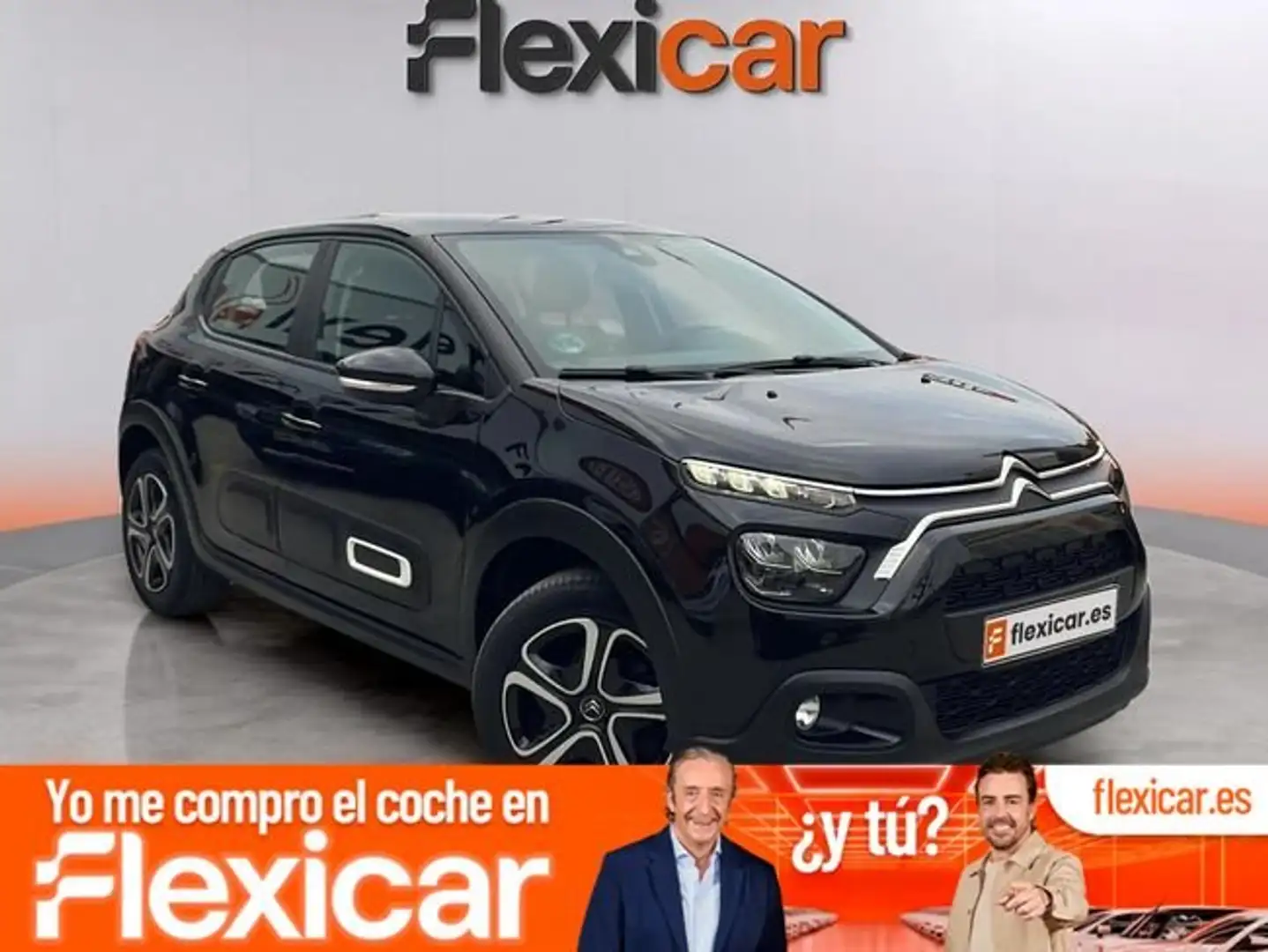 Citroen C3 BlueHDi 75KW (100CV) Plus Negro - 1