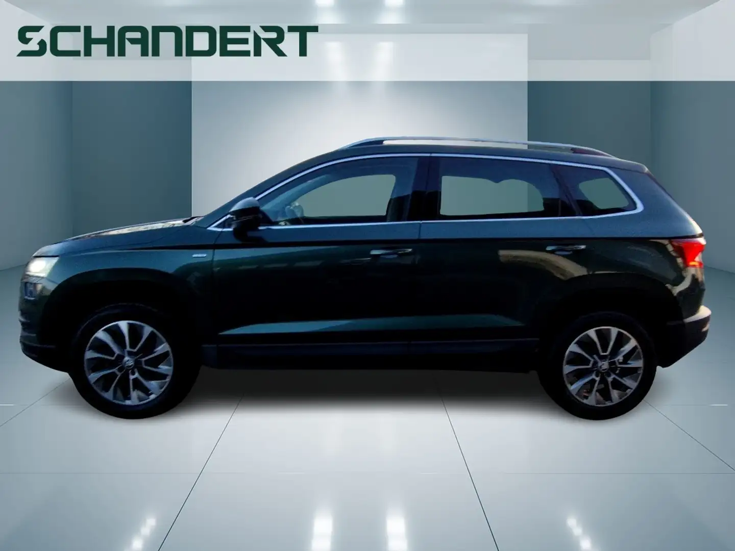 Skoda Karoq 1.5 TSI Clever LED Navi 4xSitzhzg Klimaautomatik Grün - 2