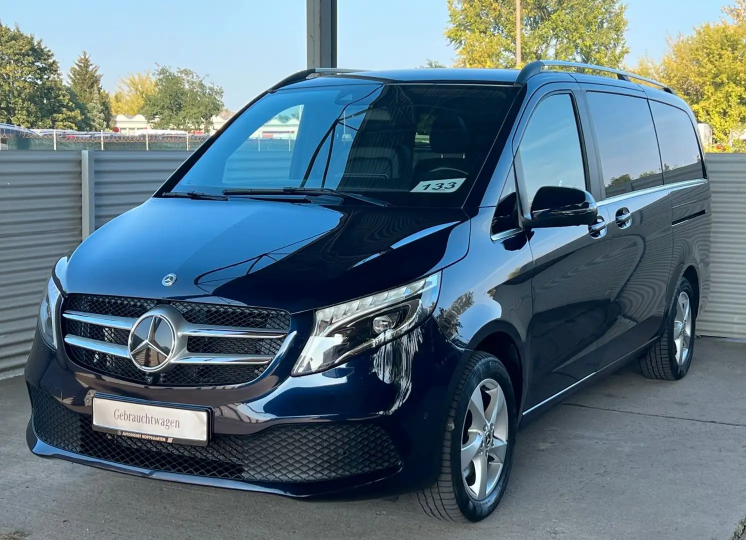 Mercedes-Benz V 250 LANG 4M LEDER PANO MBUX 360° AHK EL. TÜREN Blau - 1