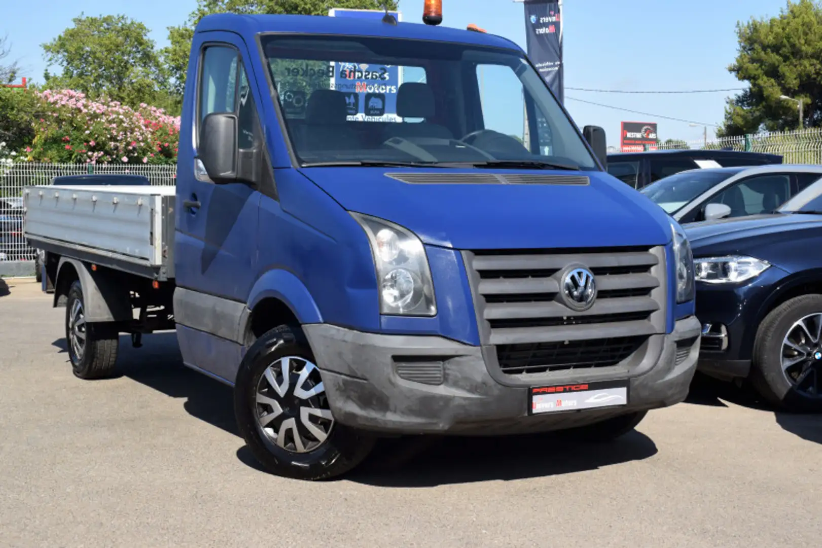 Volkswagen Crafter AFTER 2.5 TDI PRITSCHE 35 MITTIERER RADTAND Bleu - 1