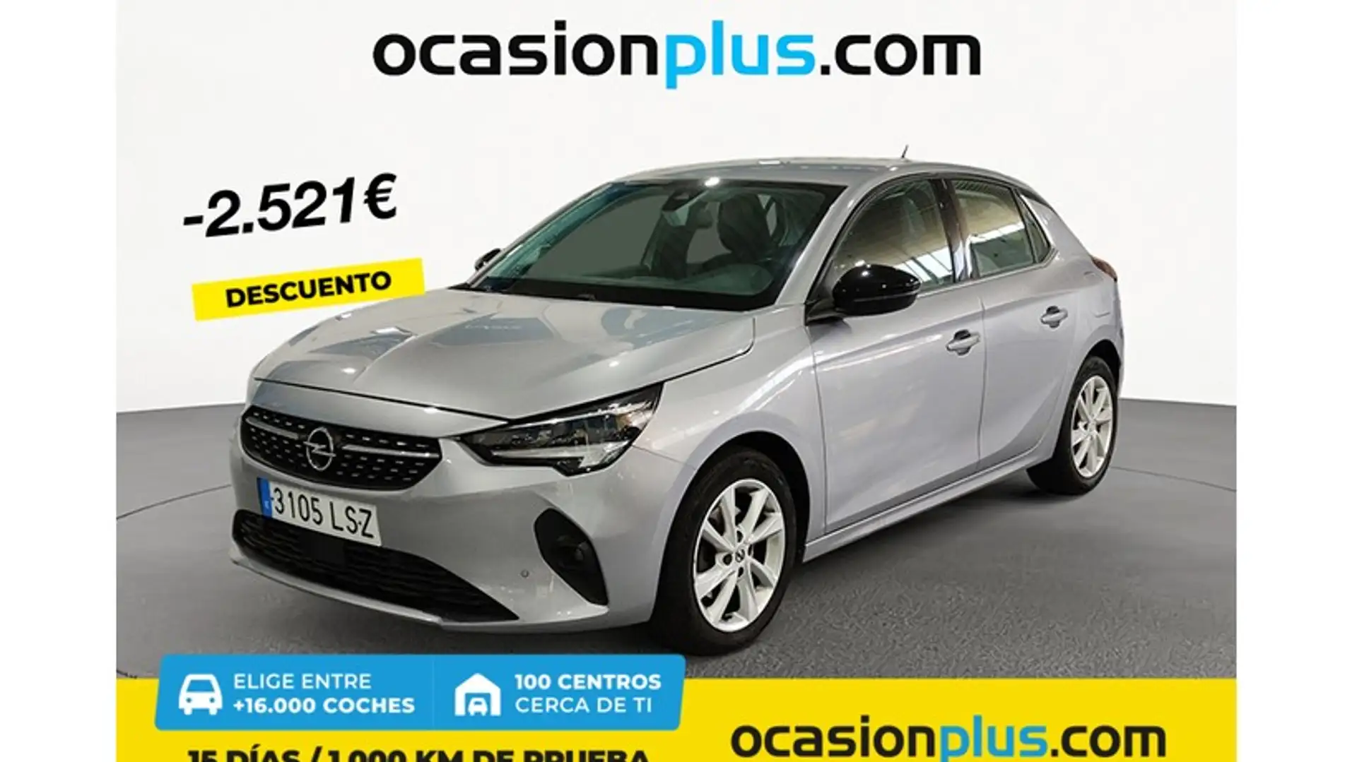 Opel Corsa 1.2T XHT S/S Elegance AT8 100 Grigio - 1