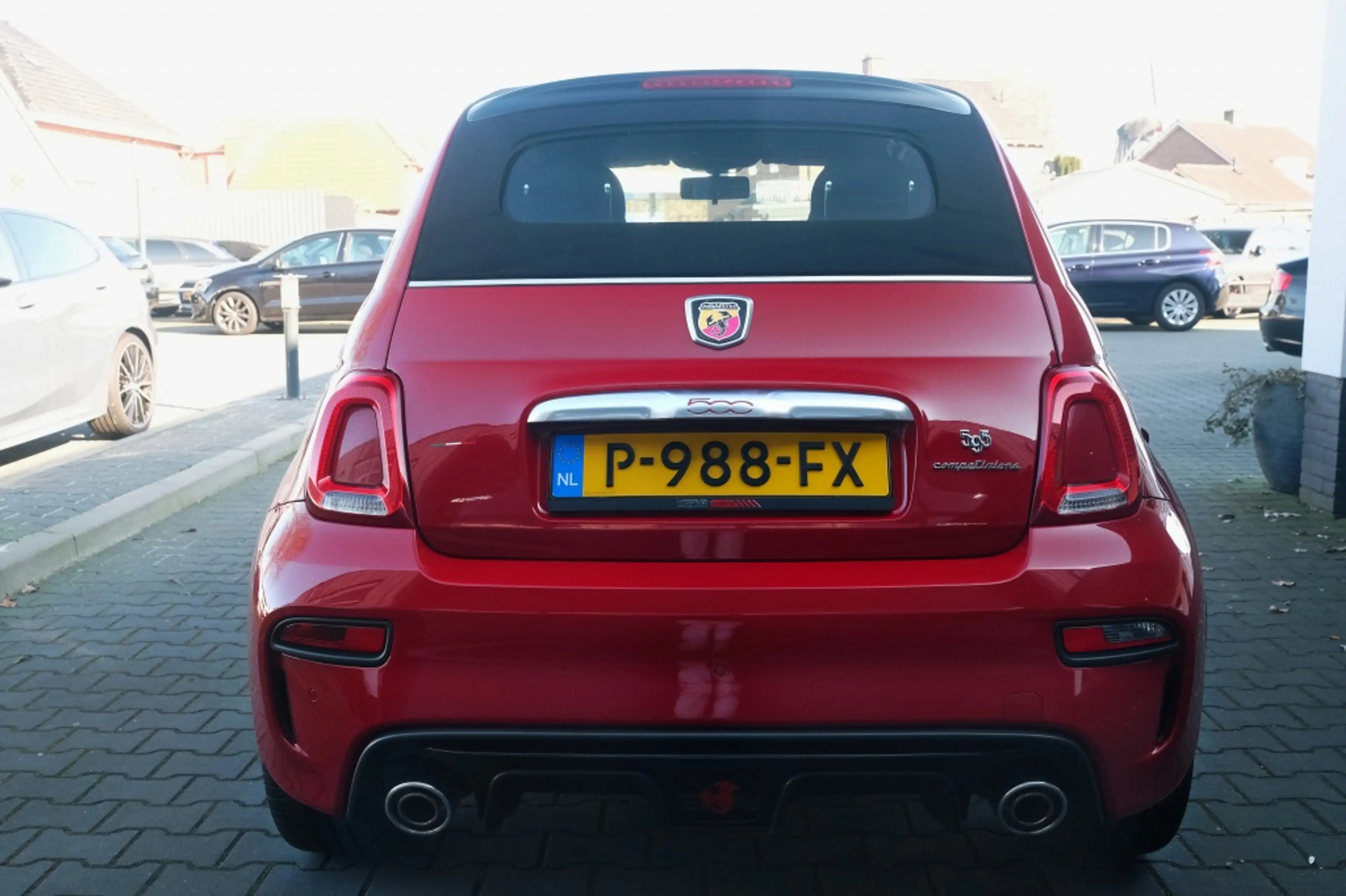 Fiat 500 Abarth 1.2 Open dak, Carplay — photo 12