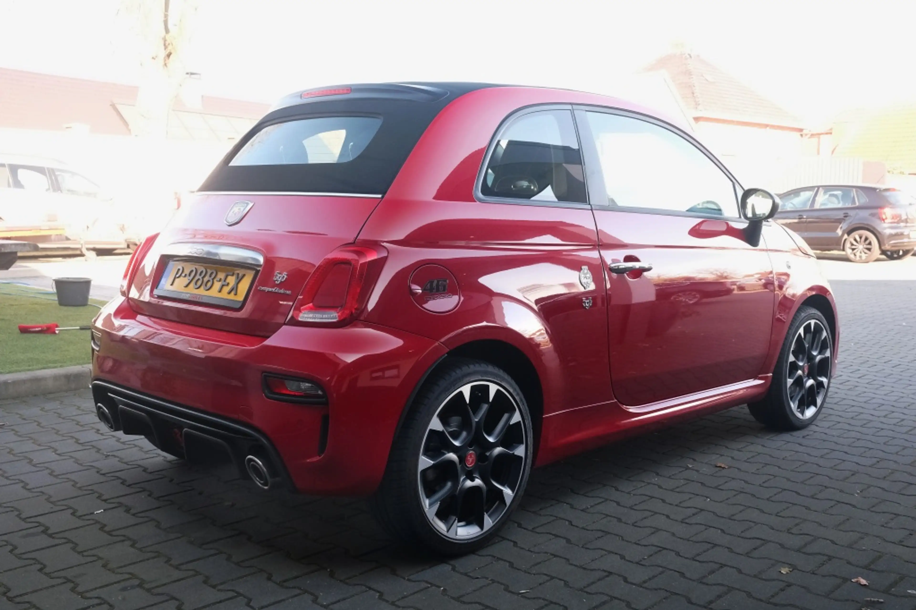 Fiat 500 Abarth 1.2 Open dak, Carplay — photo 13