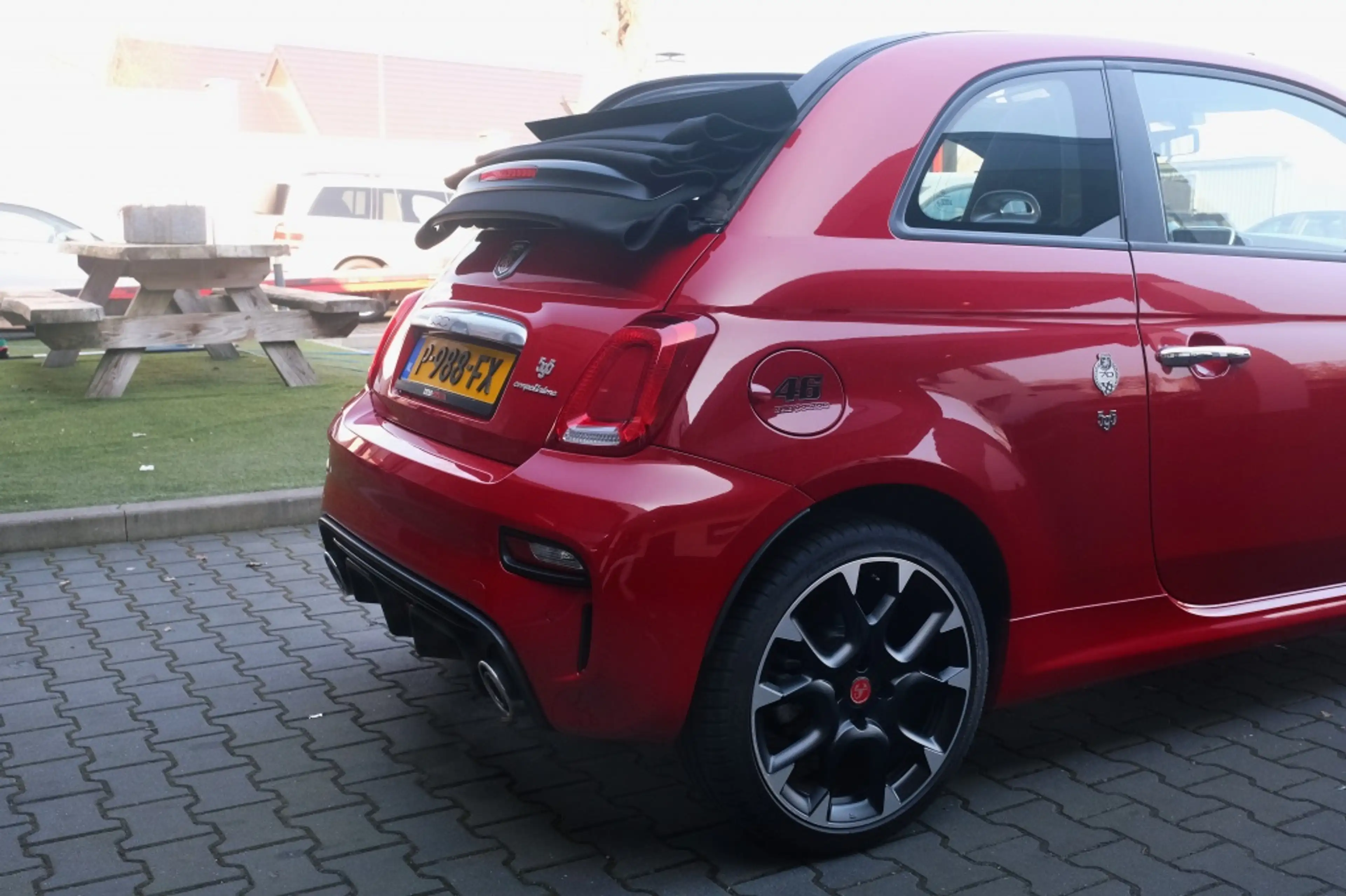 Fiat 500 Abarth 1.2 Open dak, Carplay — photo 14