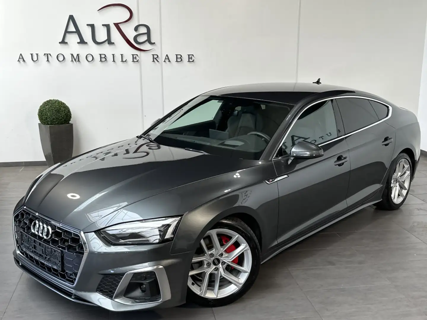Audi A5 SpB 40 TDI Quattro S-Line NAV+LED+ACC+HUD+KAM Grau - 2