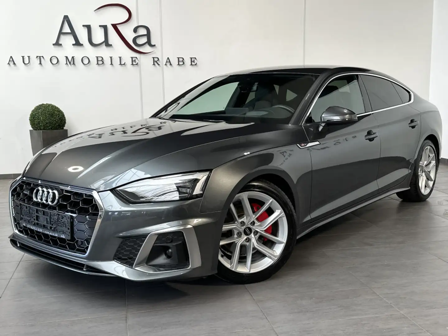 Audi A5 SpB 40 TDI Quattro S-Line NAV+LED+ACC+HUD+KAM Grau - 1